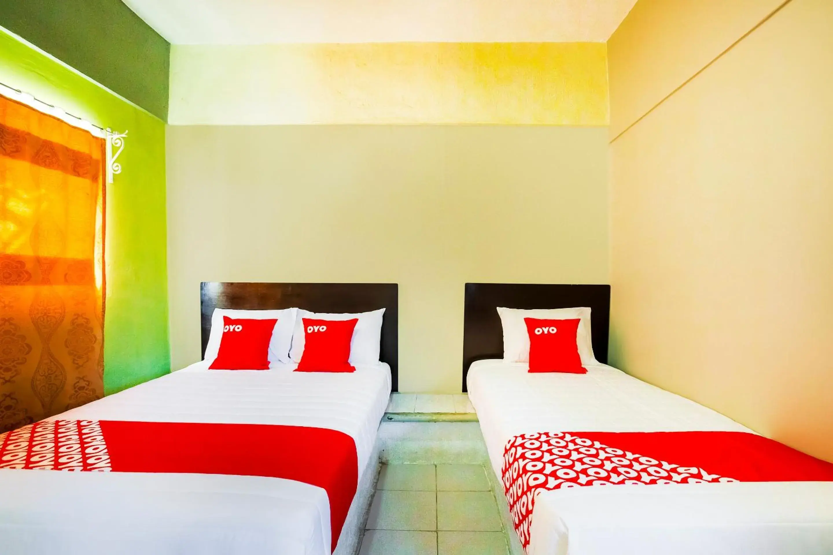 Bedroom, Bed in OYO Hotel Rey David, Oaxaca Bedroom, Bed in OYO Hotel Rey David, Oaxaca