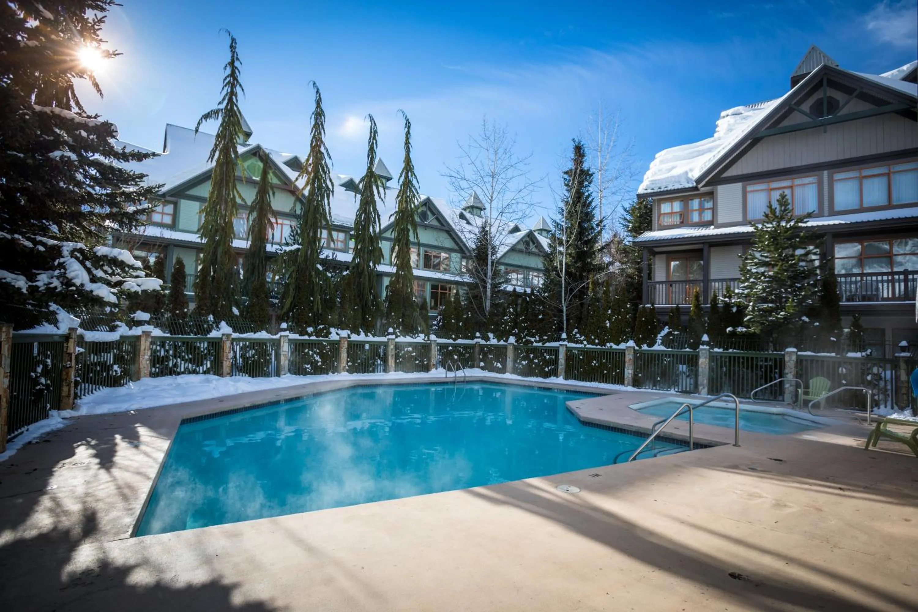 Swimming pool in Stoney Creek Northstar by Whistler Premier