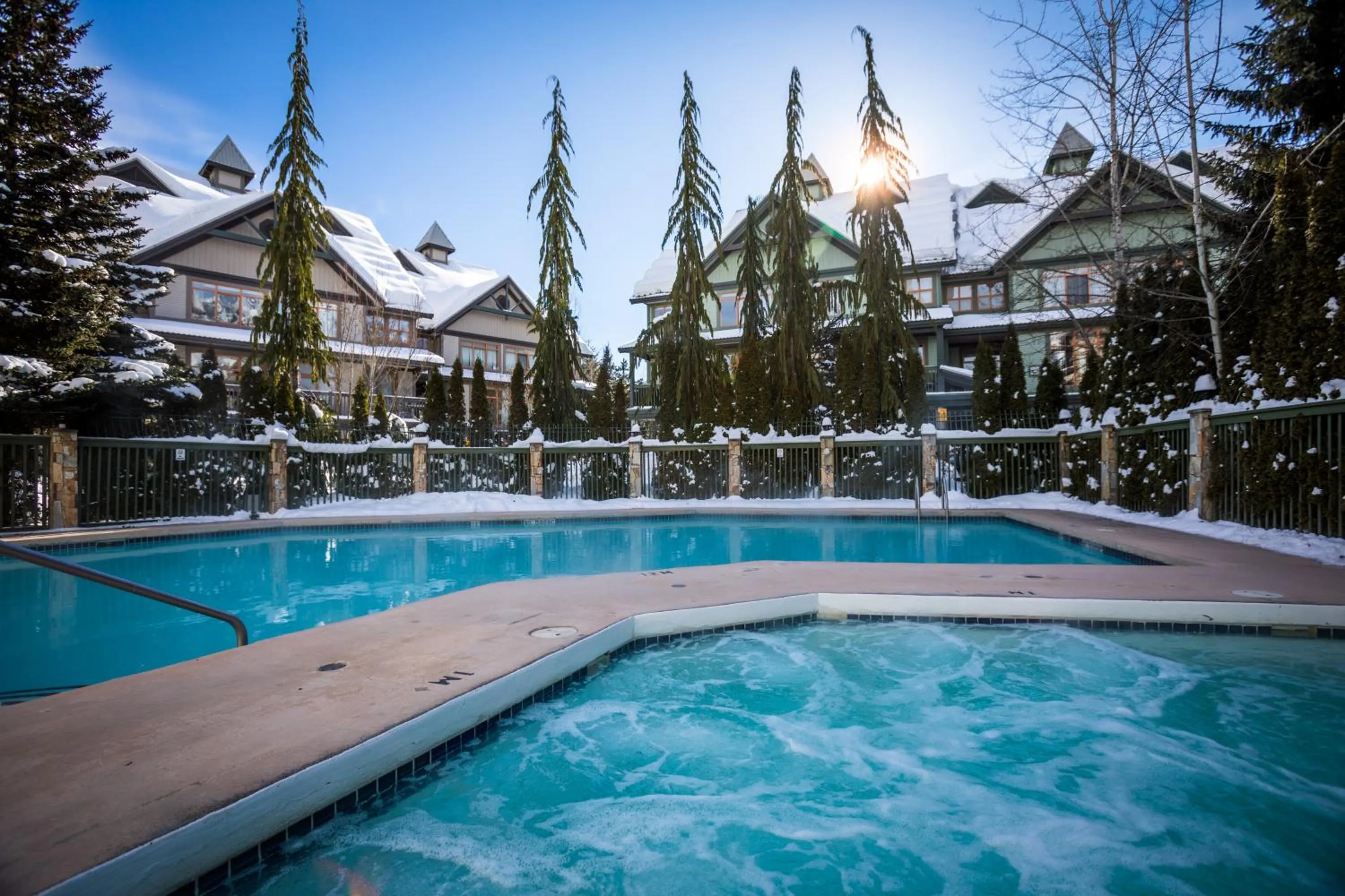 Swimming pool in Stoney Creek Northstar by Whistler Premier