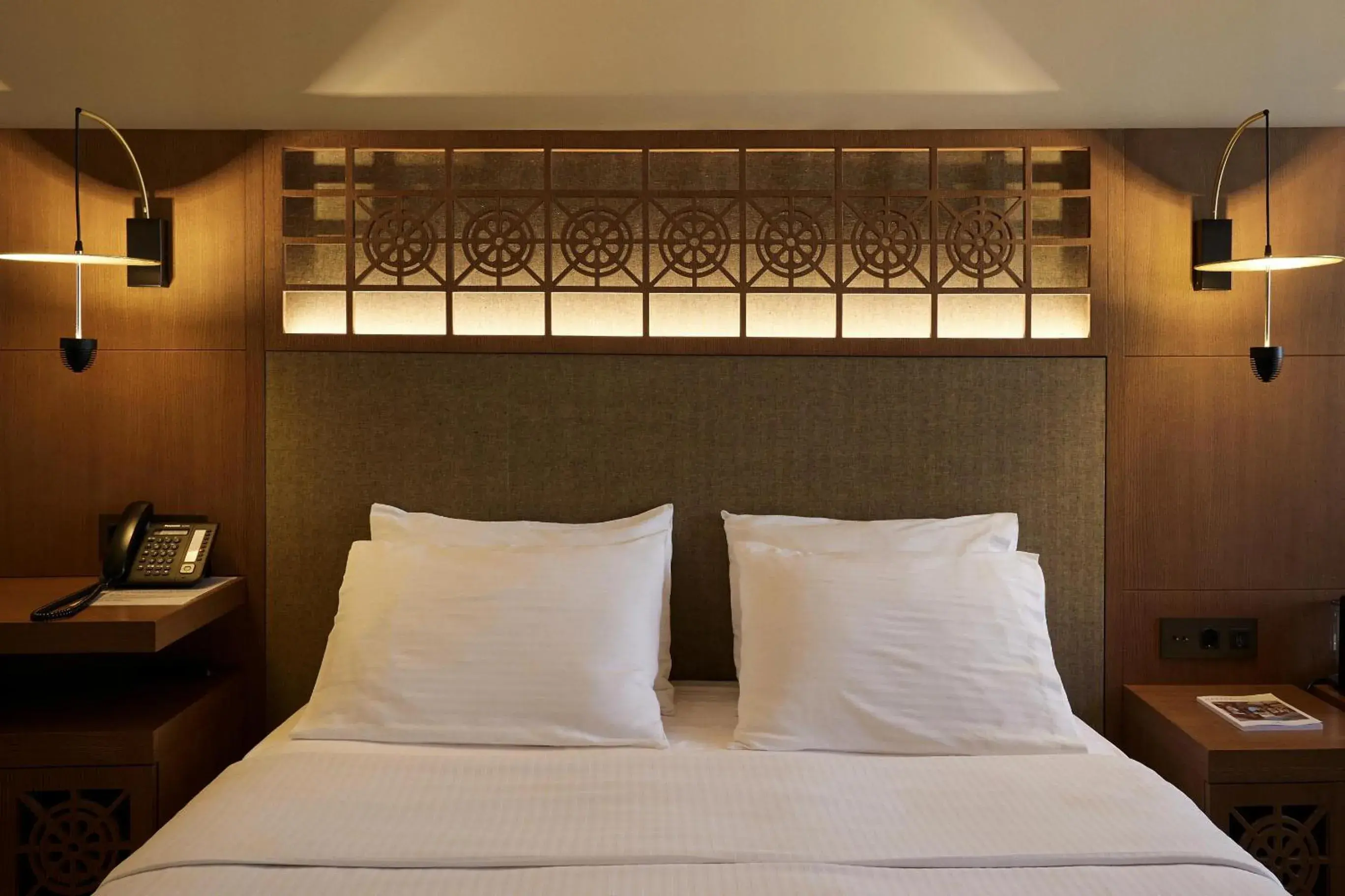 Bed in Athens 1890 Hotel & Spa Bed in Athens 1890 Hotel & Spa