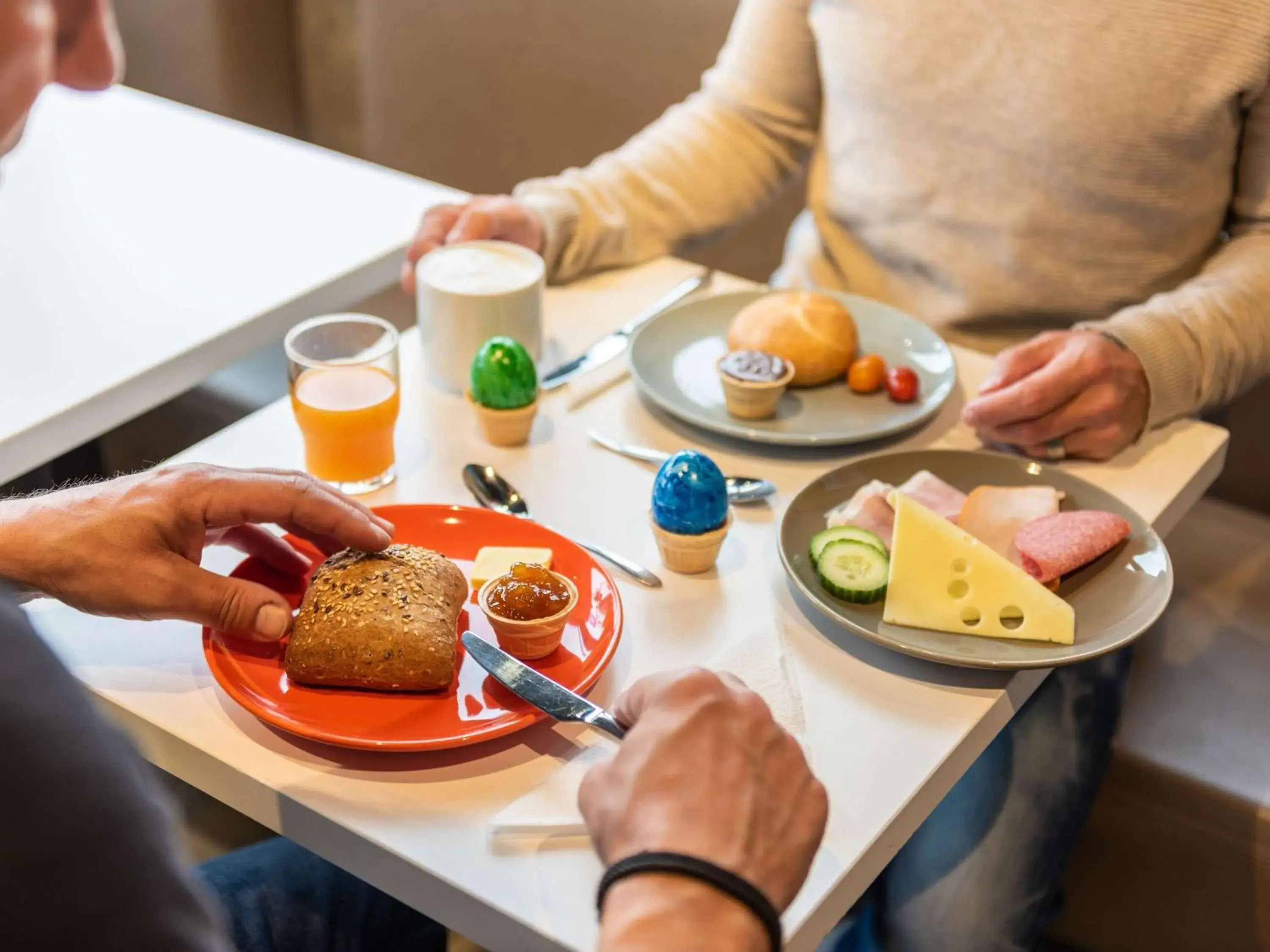 Breakfast in ibis budget Saarbruecken Ost