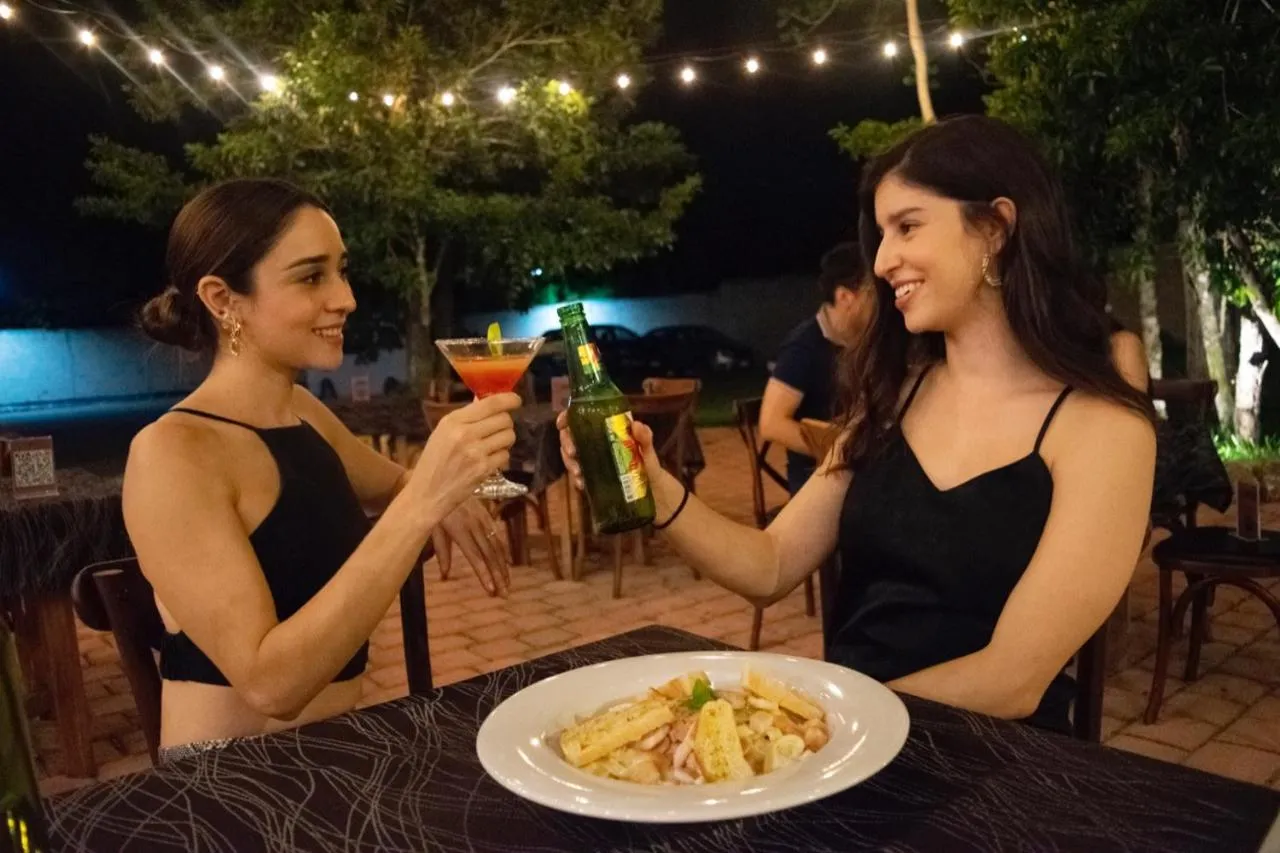 Night in Hotel Los Frailes, Valladolid, Yucatán