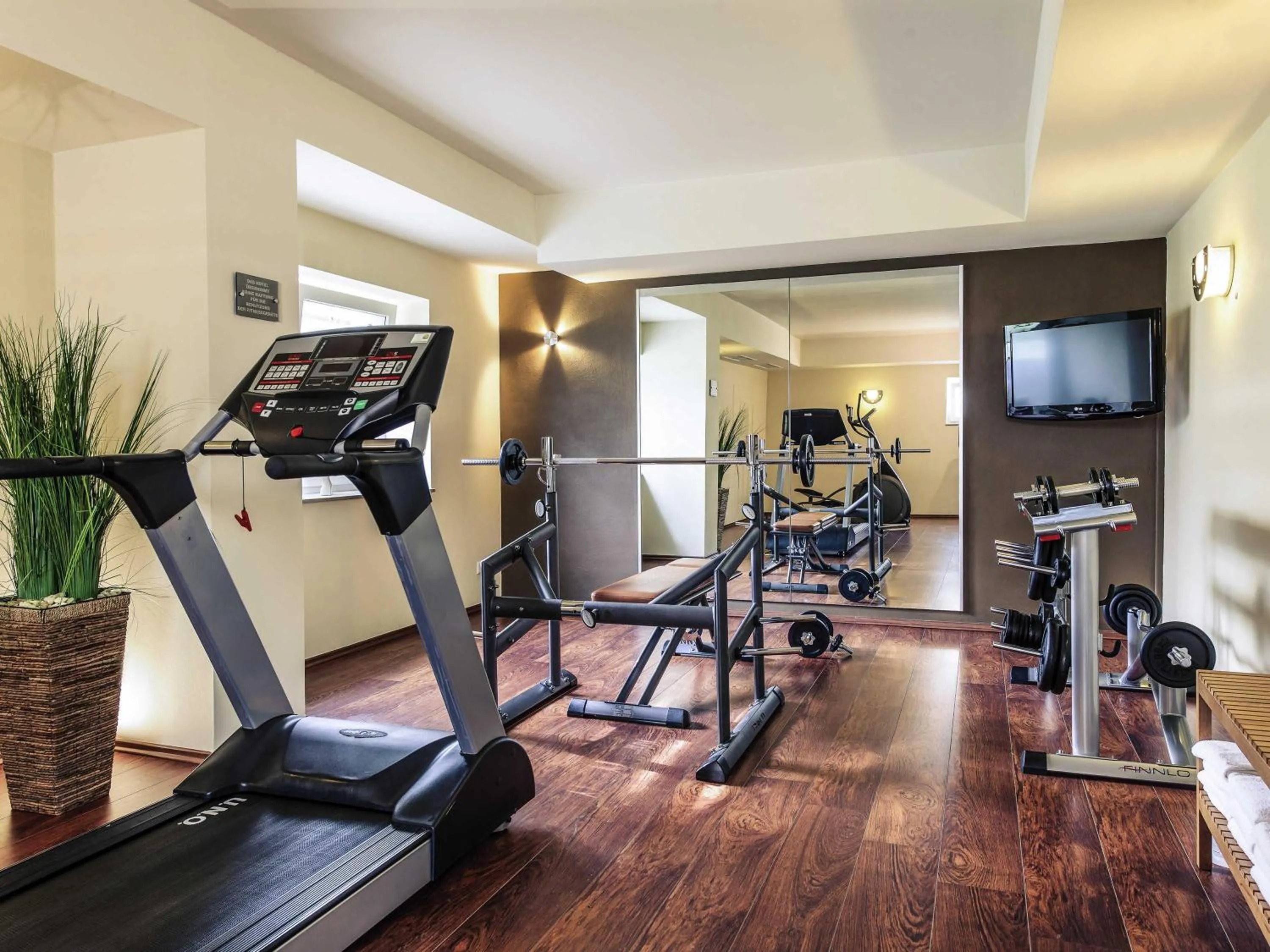 Fitness centre/facilities in Mercure Hotel Schweinfurt Maininsel