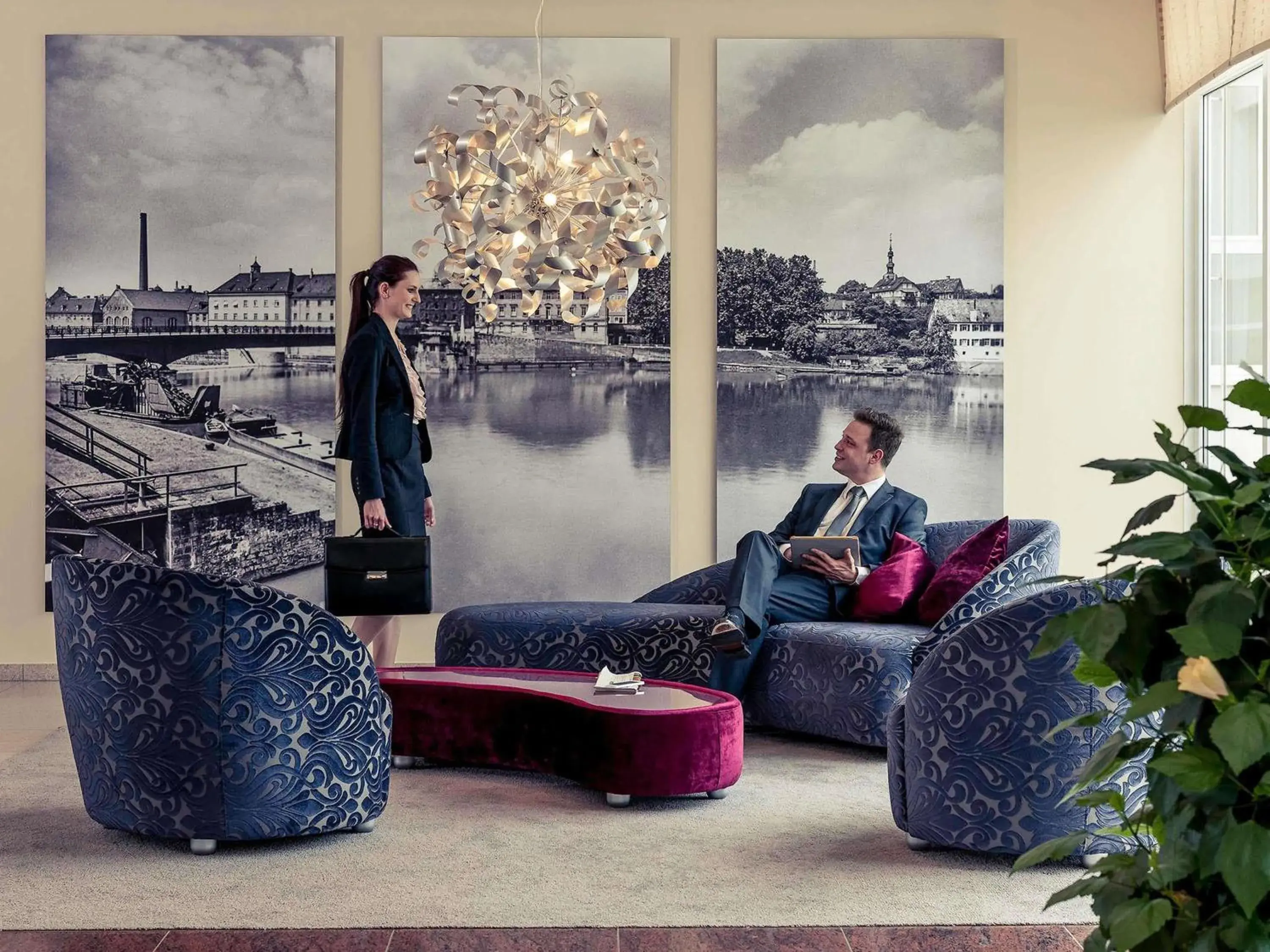 Property building in Mercure Hotel Schweinfurt Maininsel Property building in Mercure Hotel Schweinfurt Maininsel