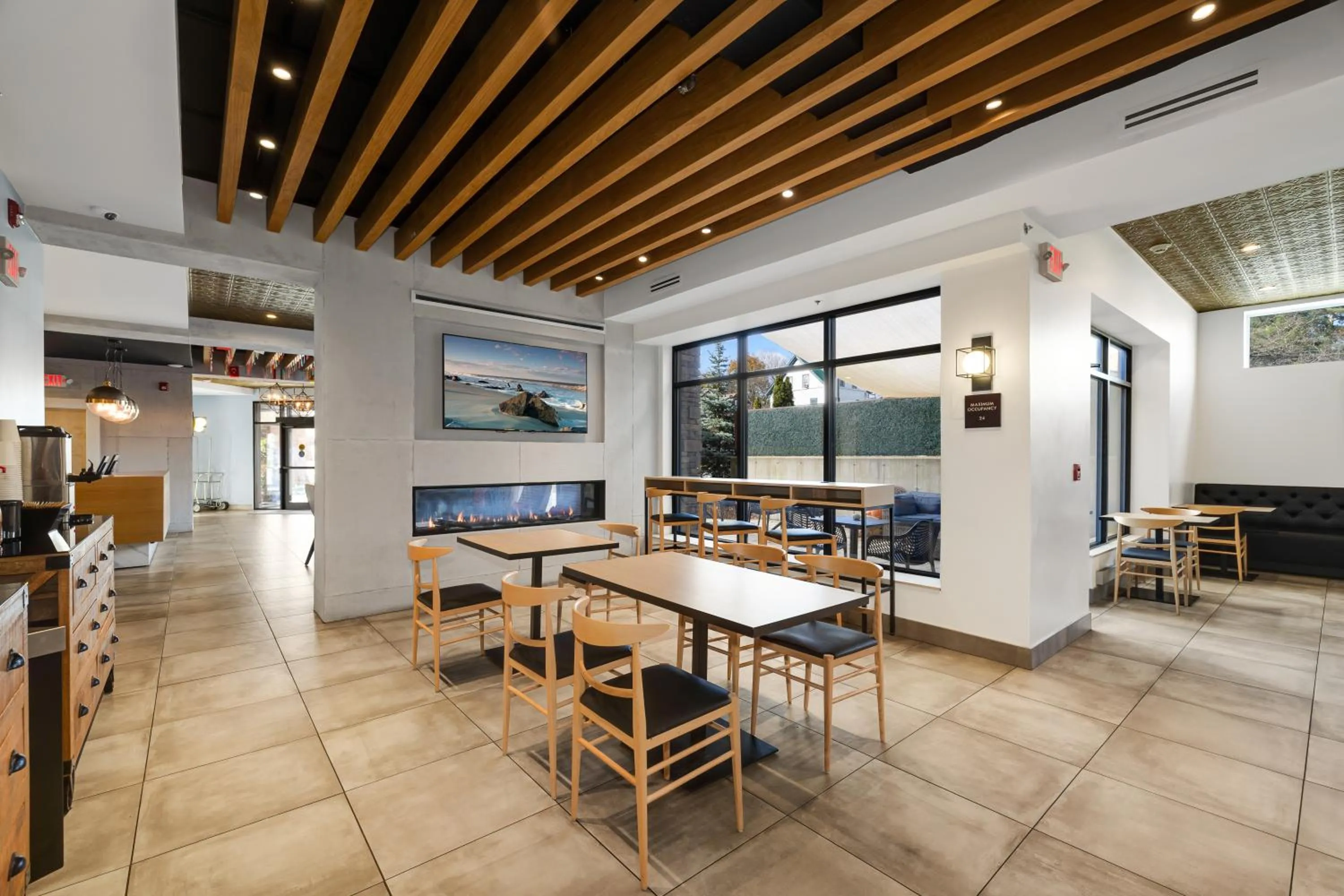 Seating area in Lake Placid Inn Boutique Hotel