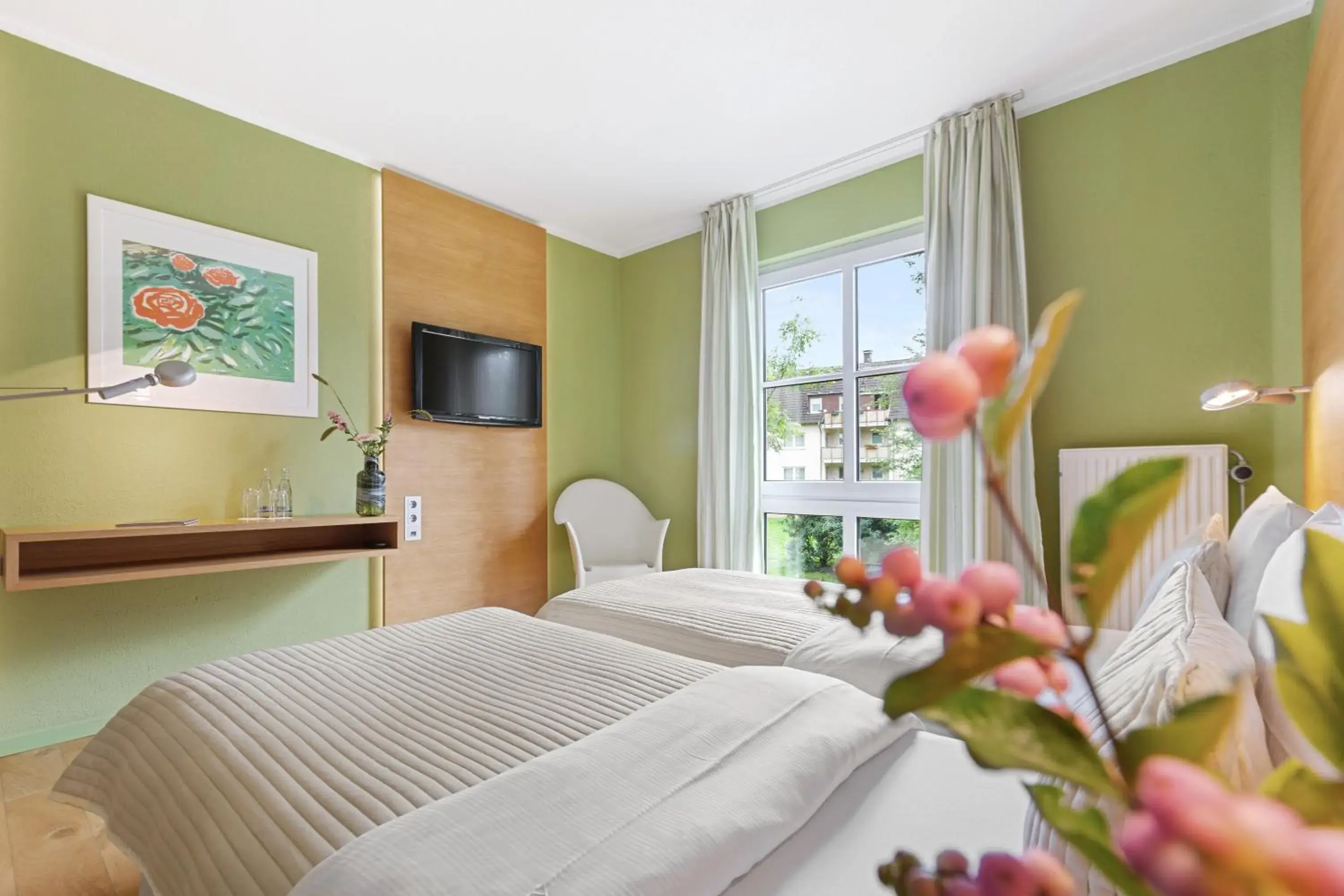 Photo of the whole room, Bed in Hotel Rosengarten Photo of the whole room, Bed in Hotel Rosengarten