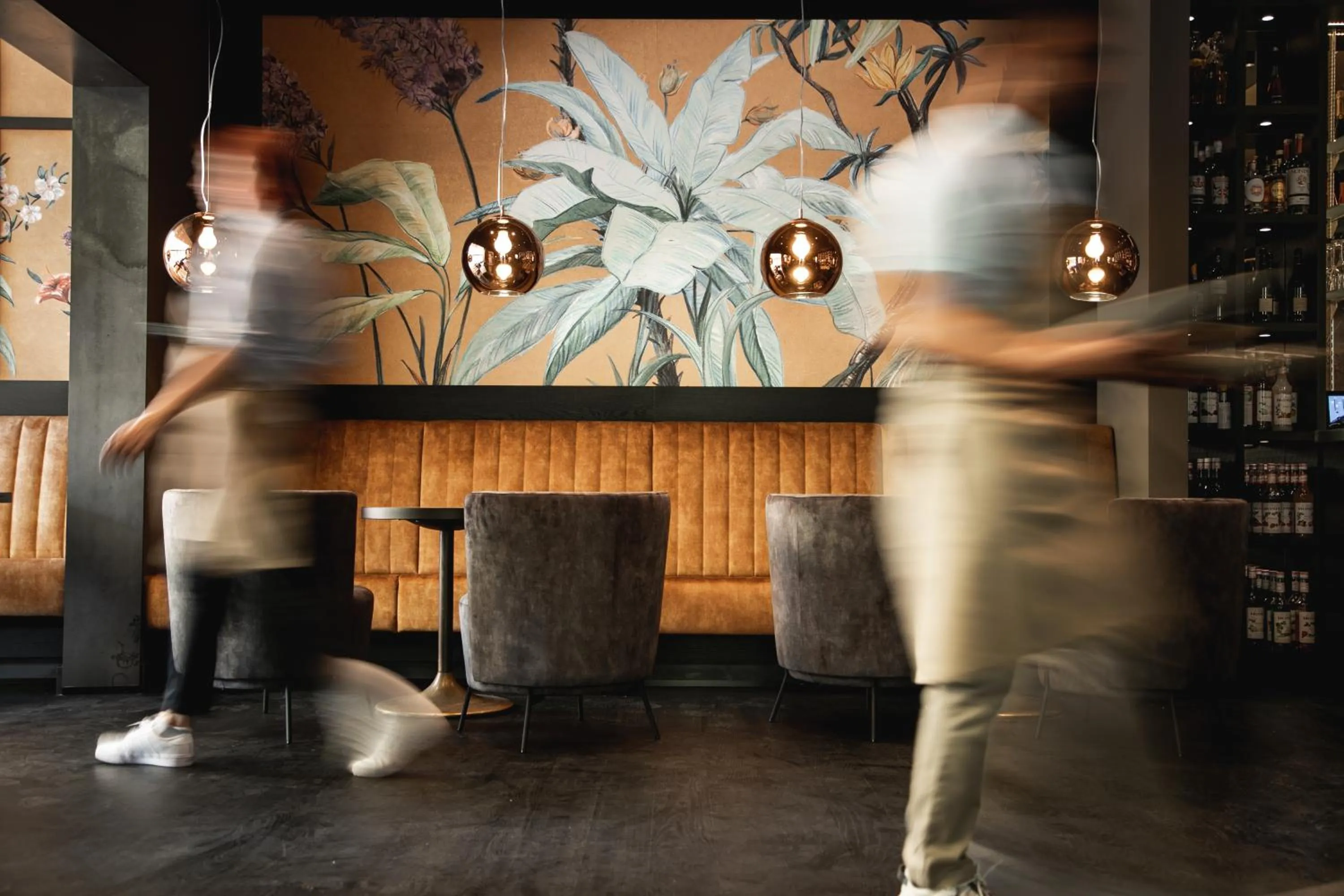 Lounge or bar in Hotel Rosengarten