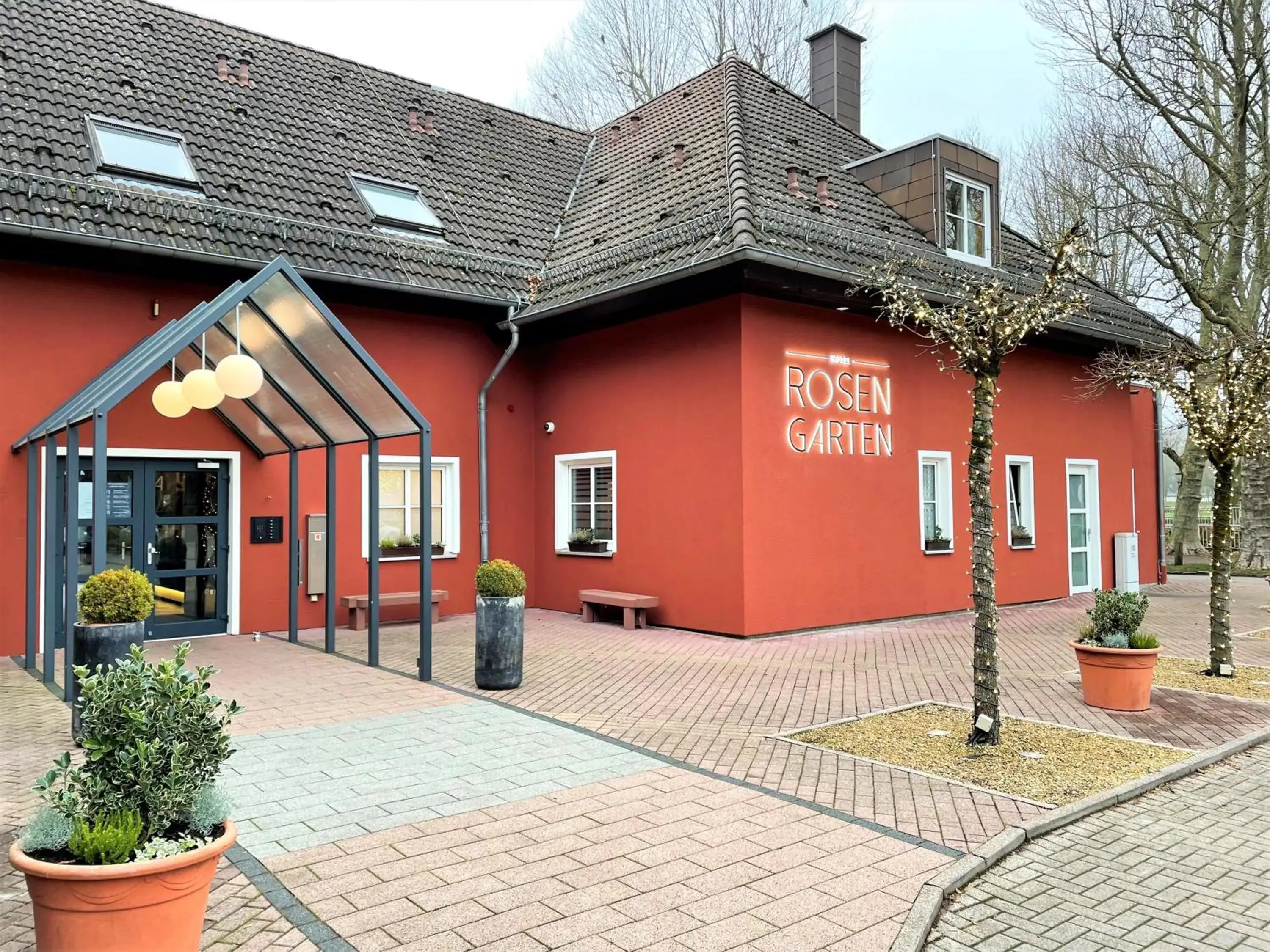 Property building in Hotel Rosengarten Property building in Hotel Rosengarten