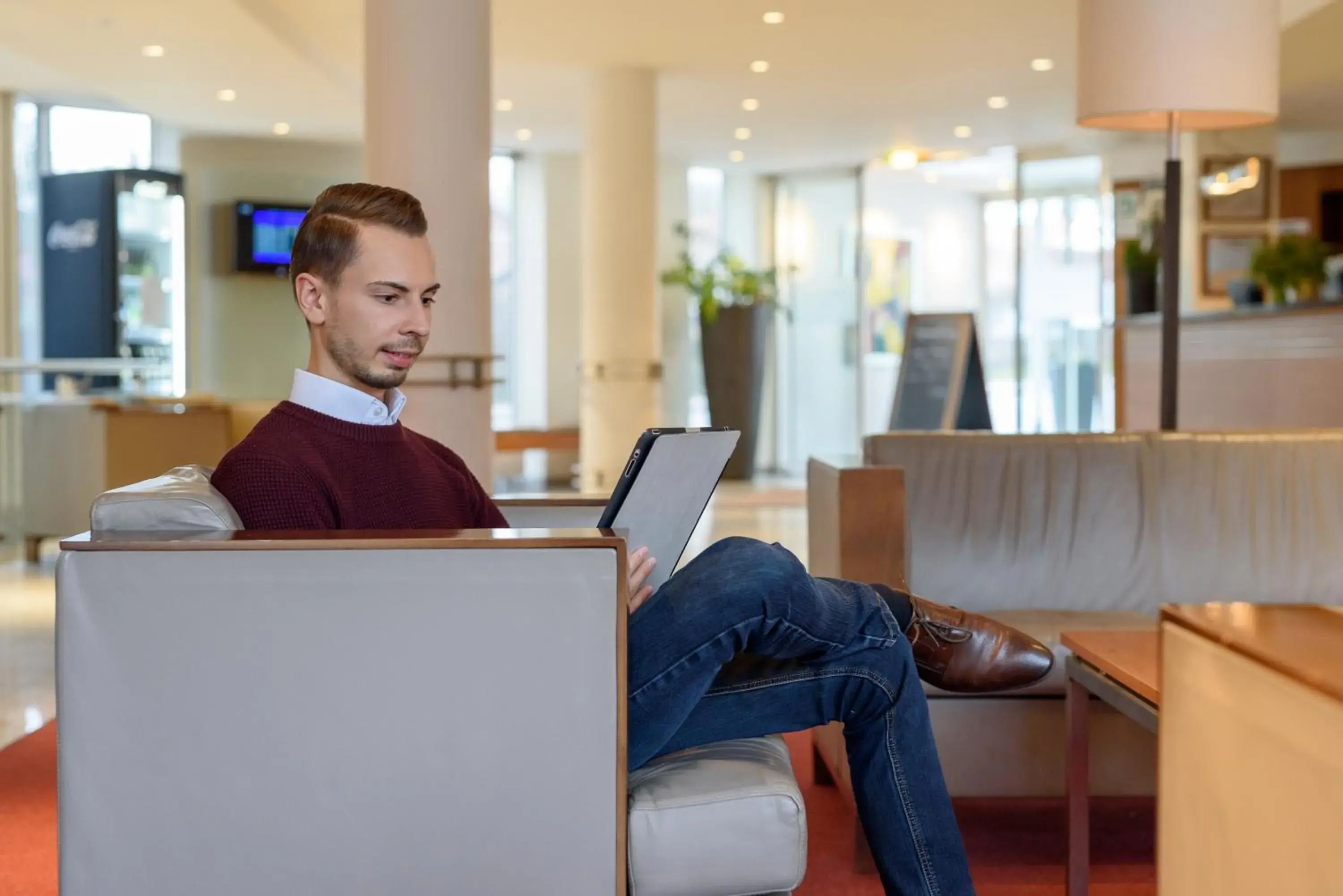 Lobby or reception in Mercure Hotel München Airport Freising Lobby or reception in Mercure Hotel München Airport Freising