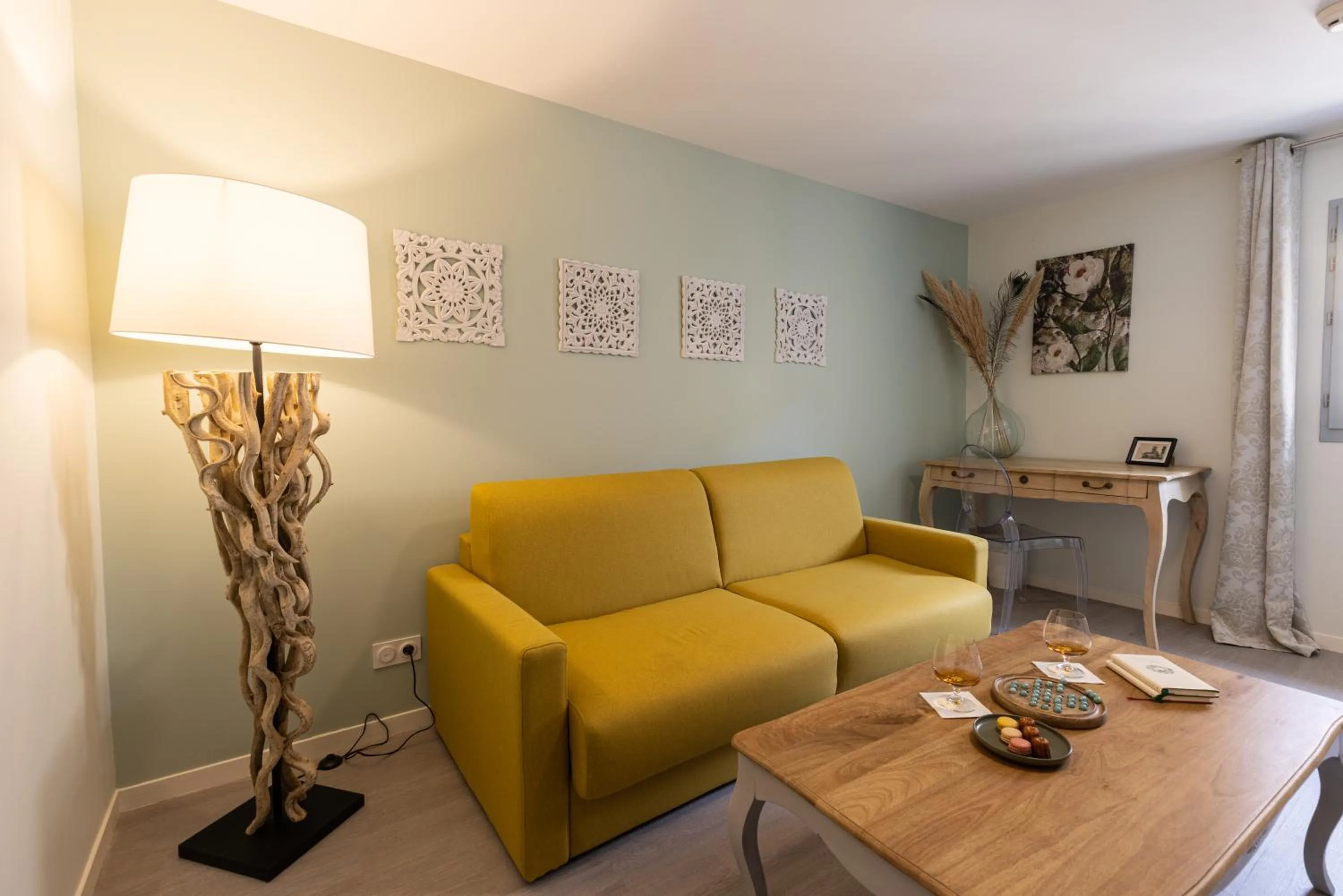 Living room in Hôtel-Restaurant des Augustins