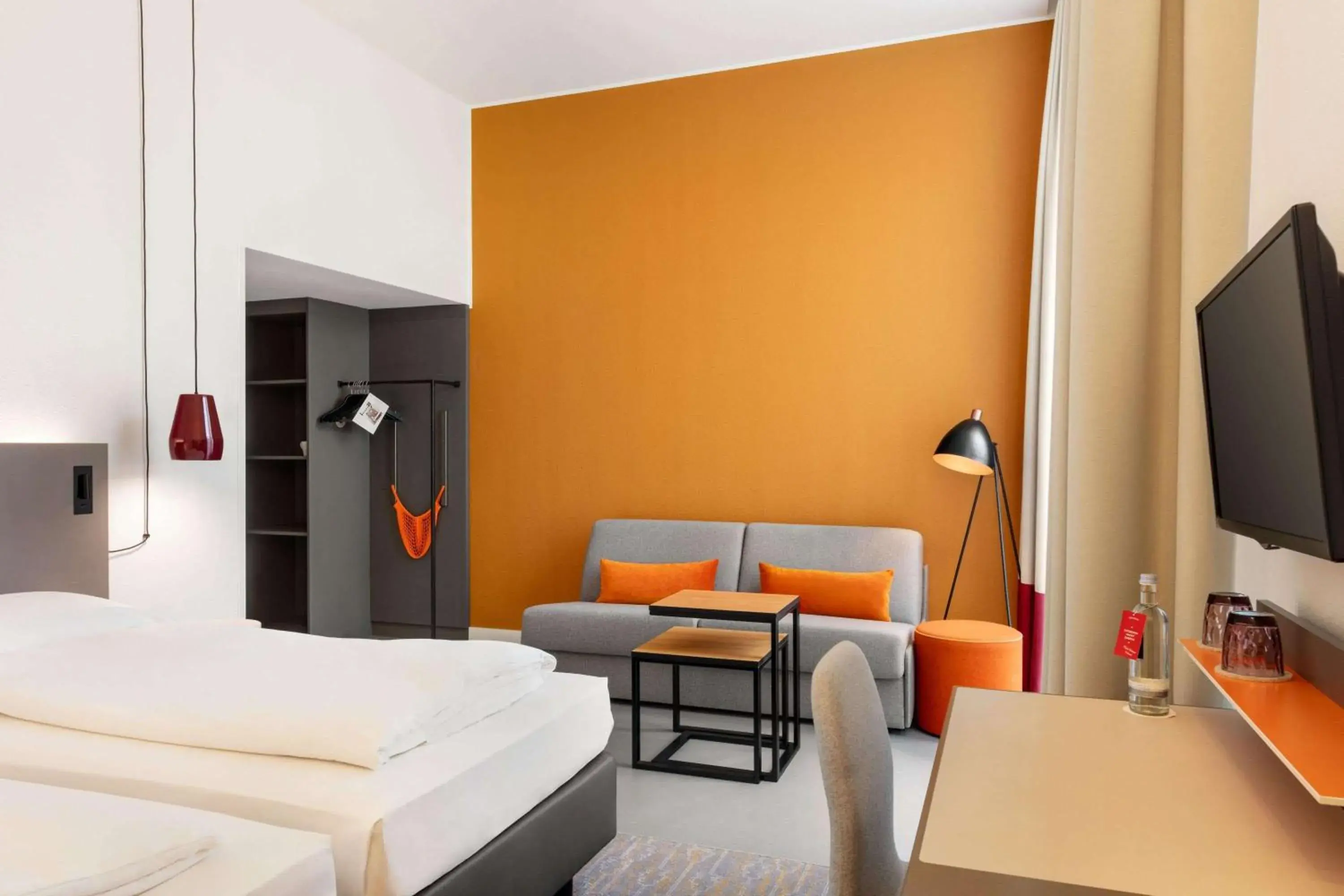 Photo of the whole room, Bed in Vienna House Easy by Wyndham Trier Photo of the whole room, Bed in Vienna House Easy by Wyndham Trier