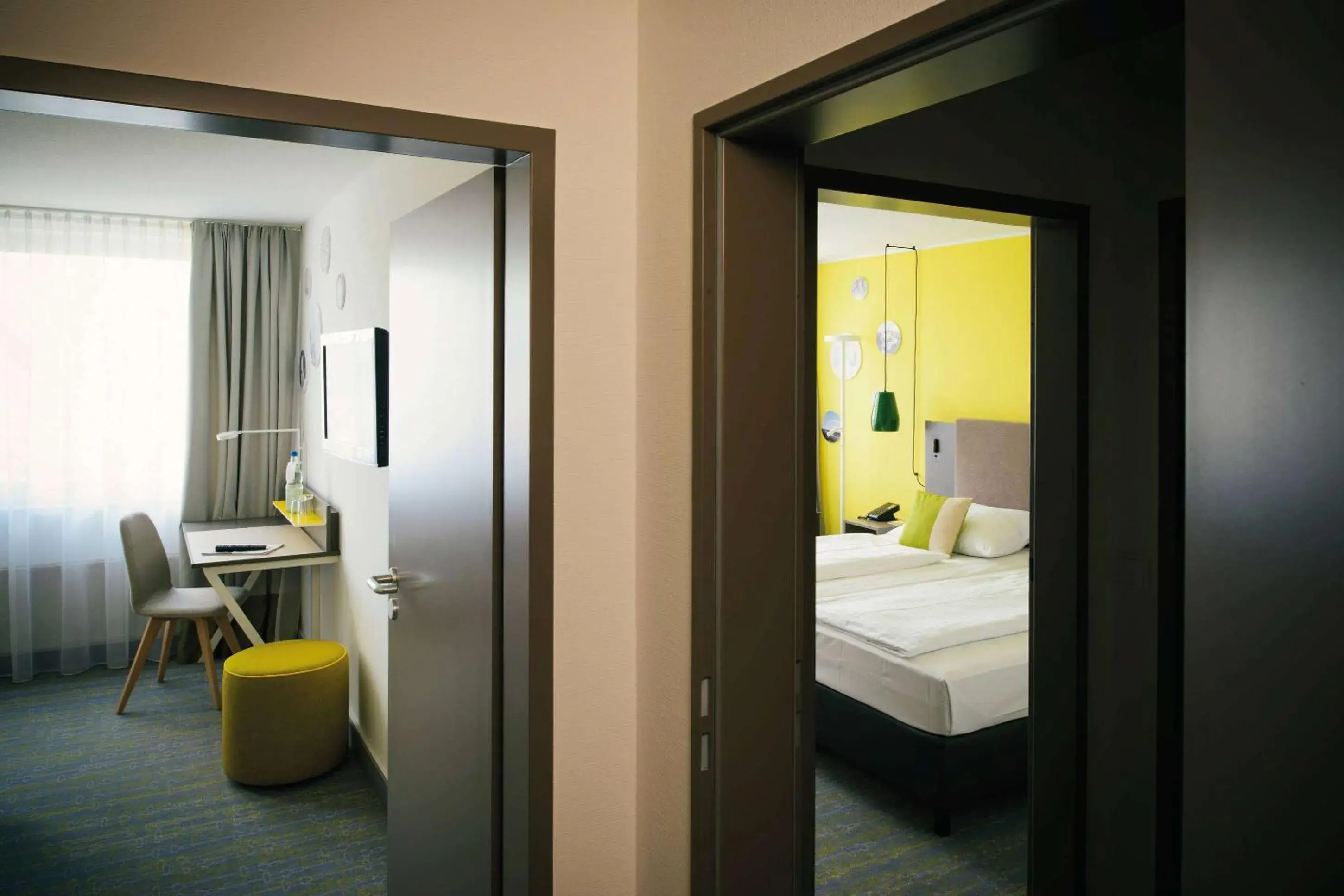 Photo of the whole room, Bed in Vienna House Easy by Wyndham Günzburg Photo of the whole room, Bed in Vienna House Easy by Wyndham Günzburg