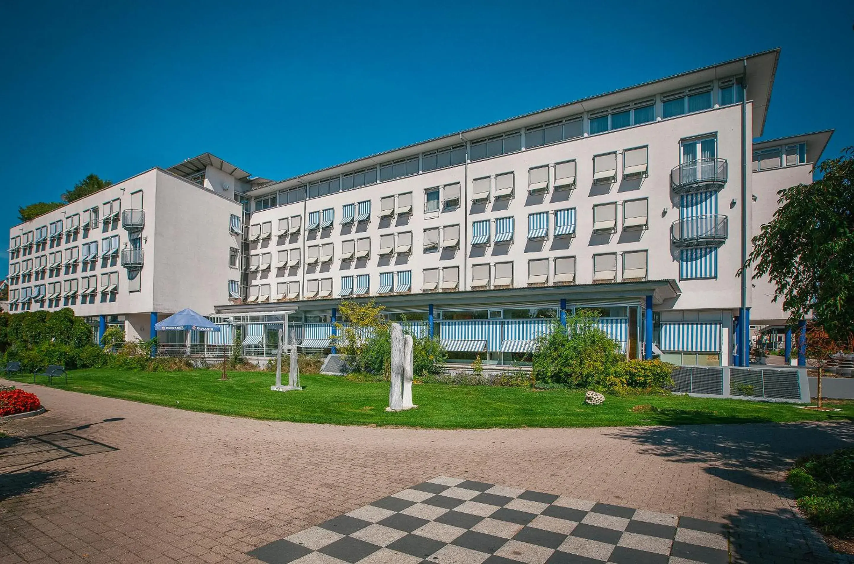 Property building in Vienna House Easy by Wyndham Günzburg Property building in Vienna House Easy by Wyndham Günzburg