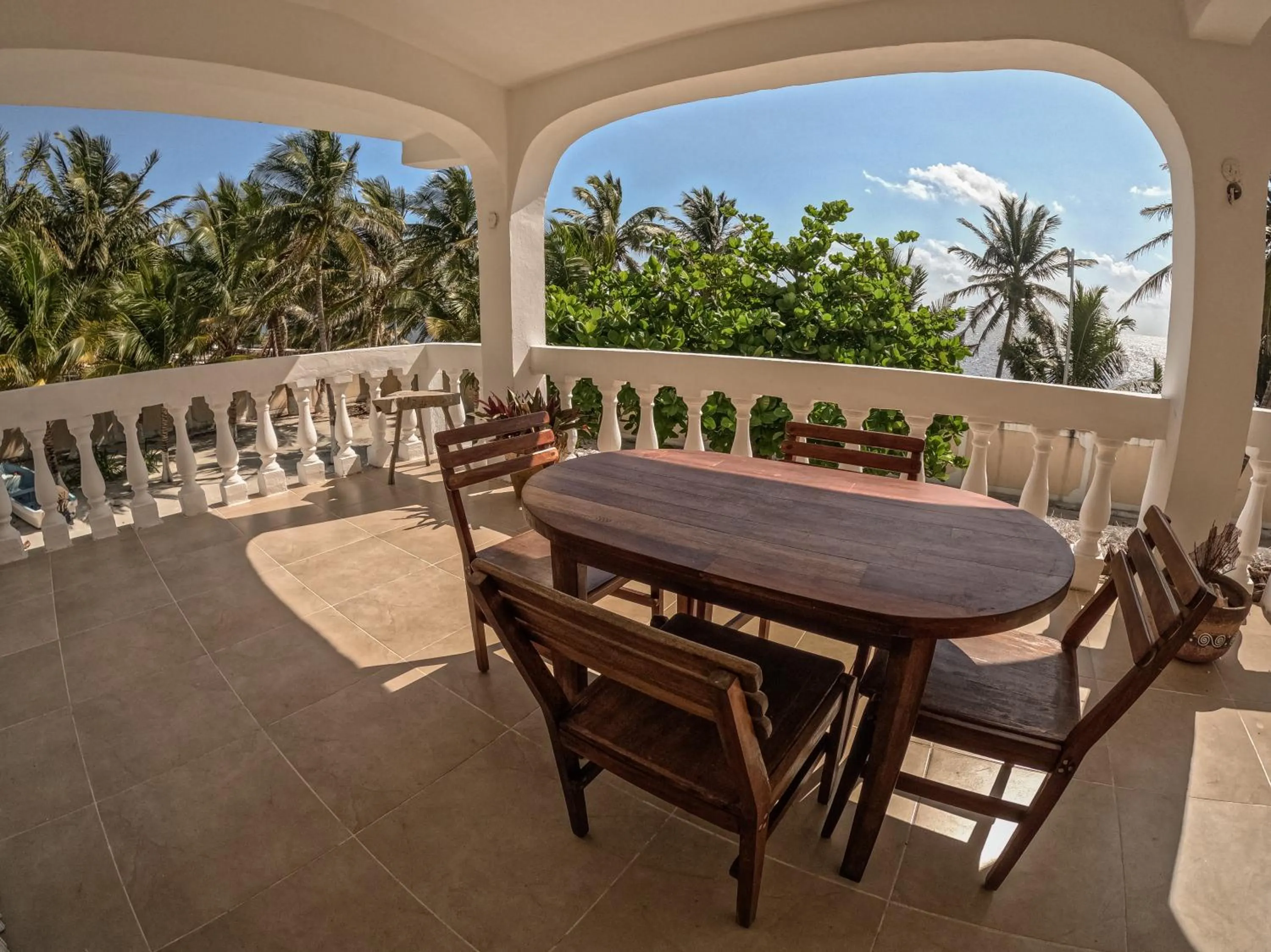 Balcony/Terrace in Caribbean Casa Blanca