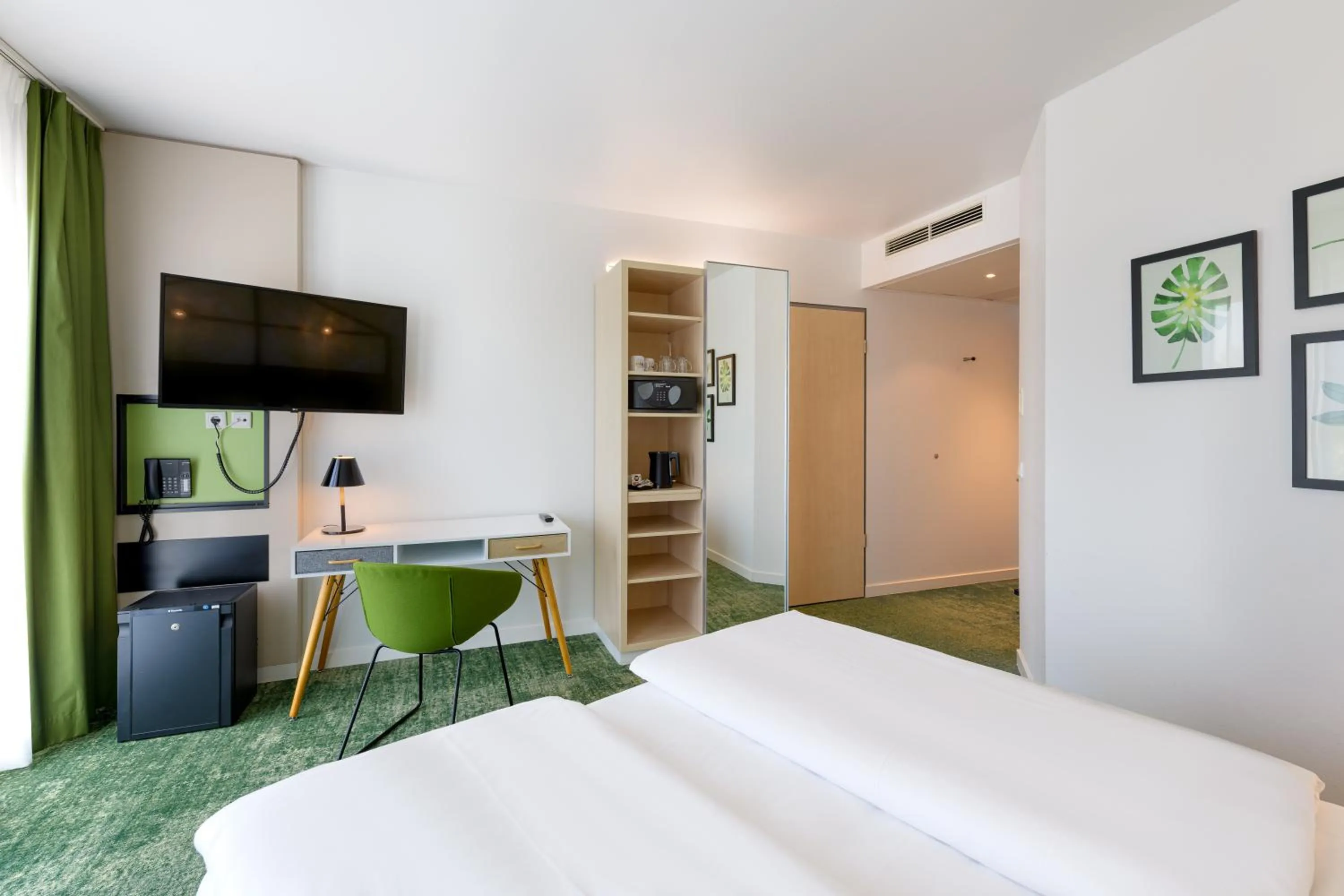 Bed in Mercure Hotel Hannover Mitte