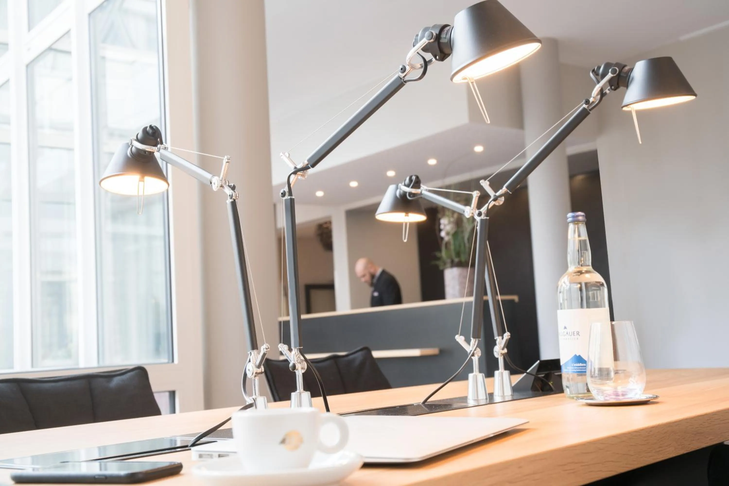 Lobby or reception in SCOTTY & EMILY Hotel Ulm