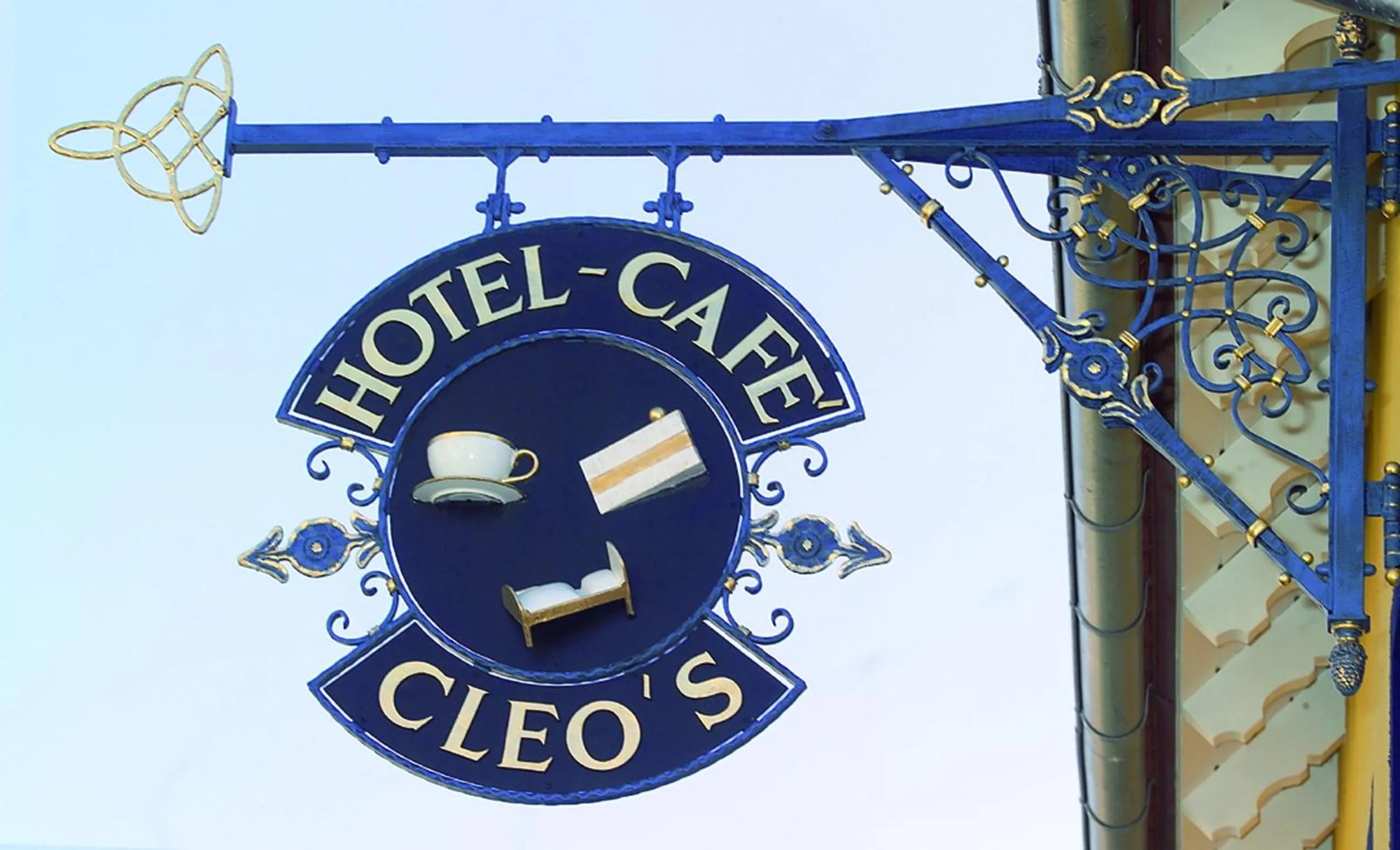 Decorative detail in Cleo´s Hotel Kallstadt