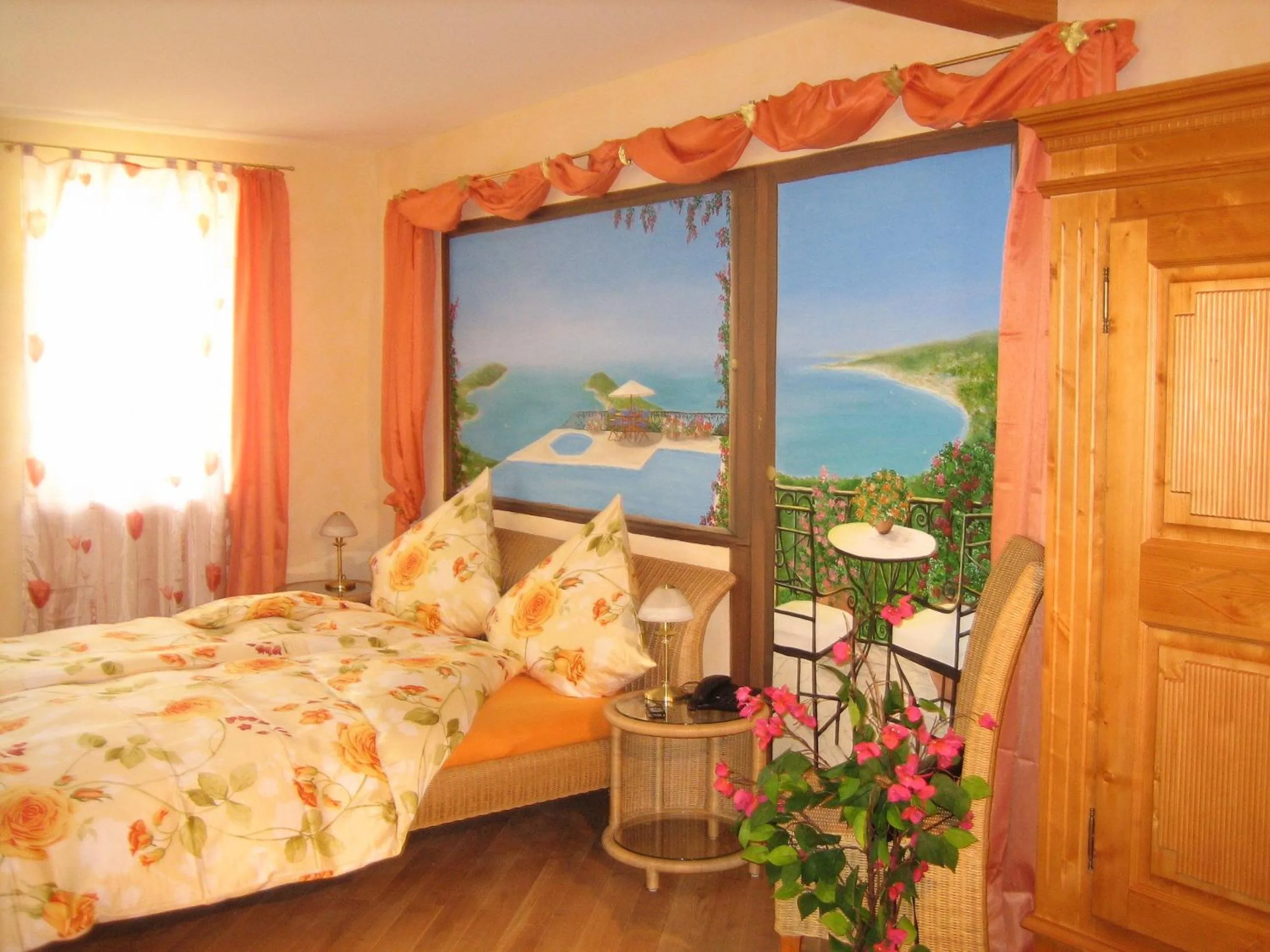 Bedroom, Bed in Cleo´s Hotel Kallstadt