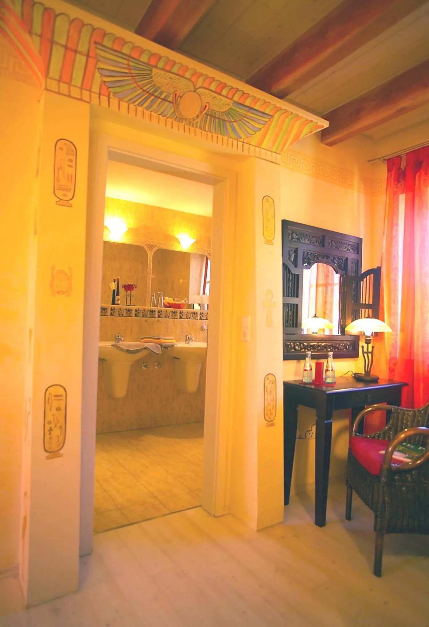 Decorative detail in Cleo´s Hotel Kallstadt