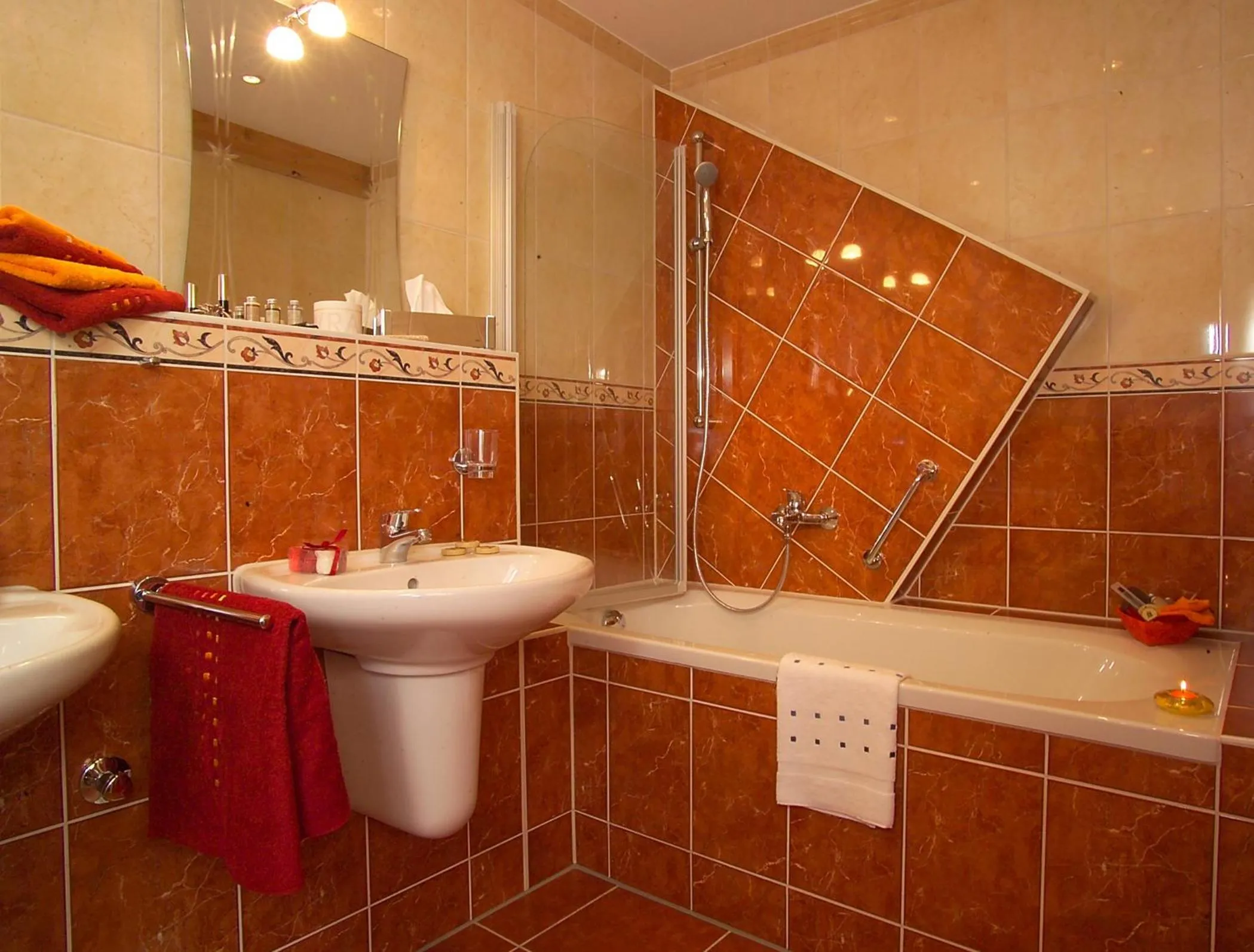Bathroom in Cleo´s Hotel Kallstadt