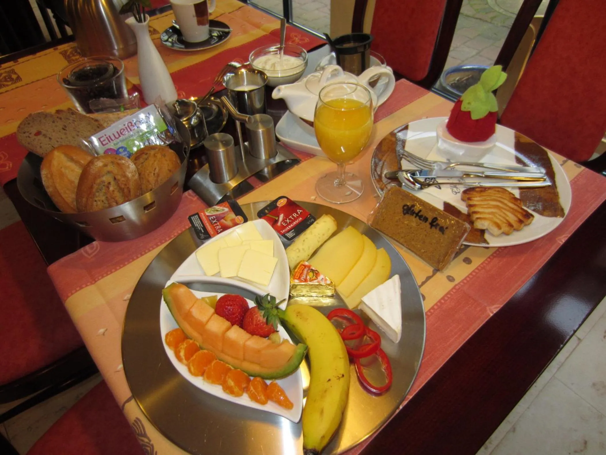 Food in Cleo´s Hotel Kallstadt