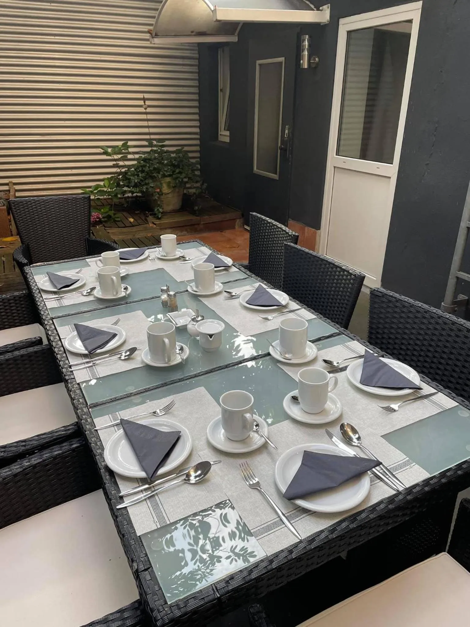 Garden view in Hotel Am Volksgarten