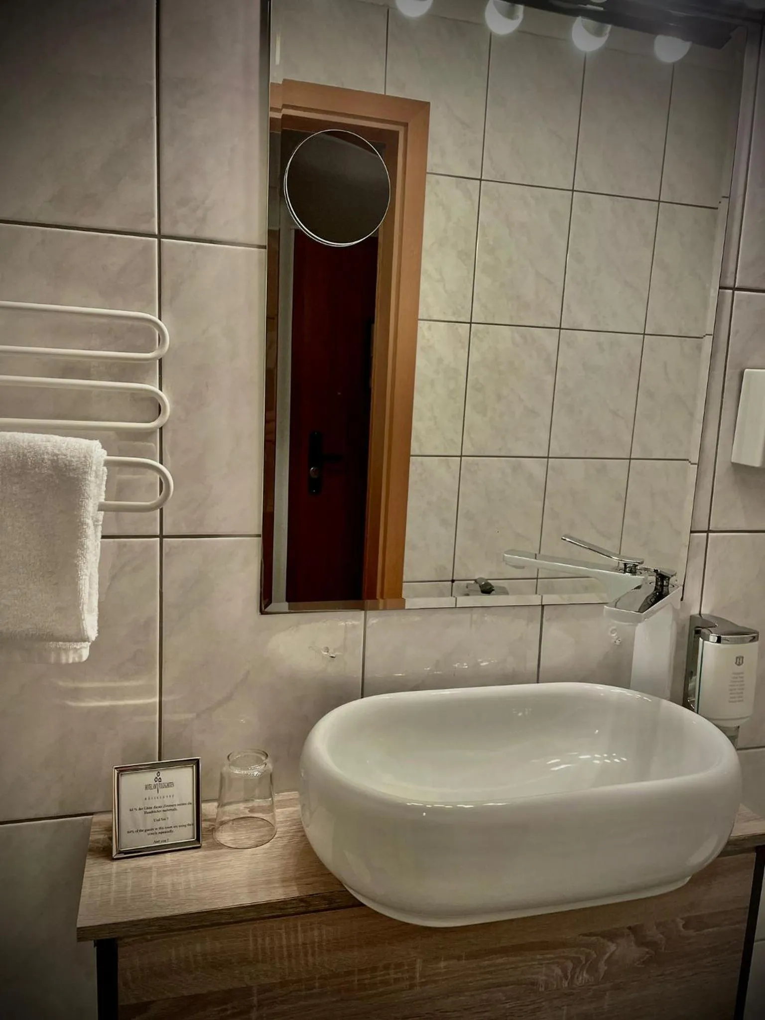 Bathroom in Hotel Am Volksgarten