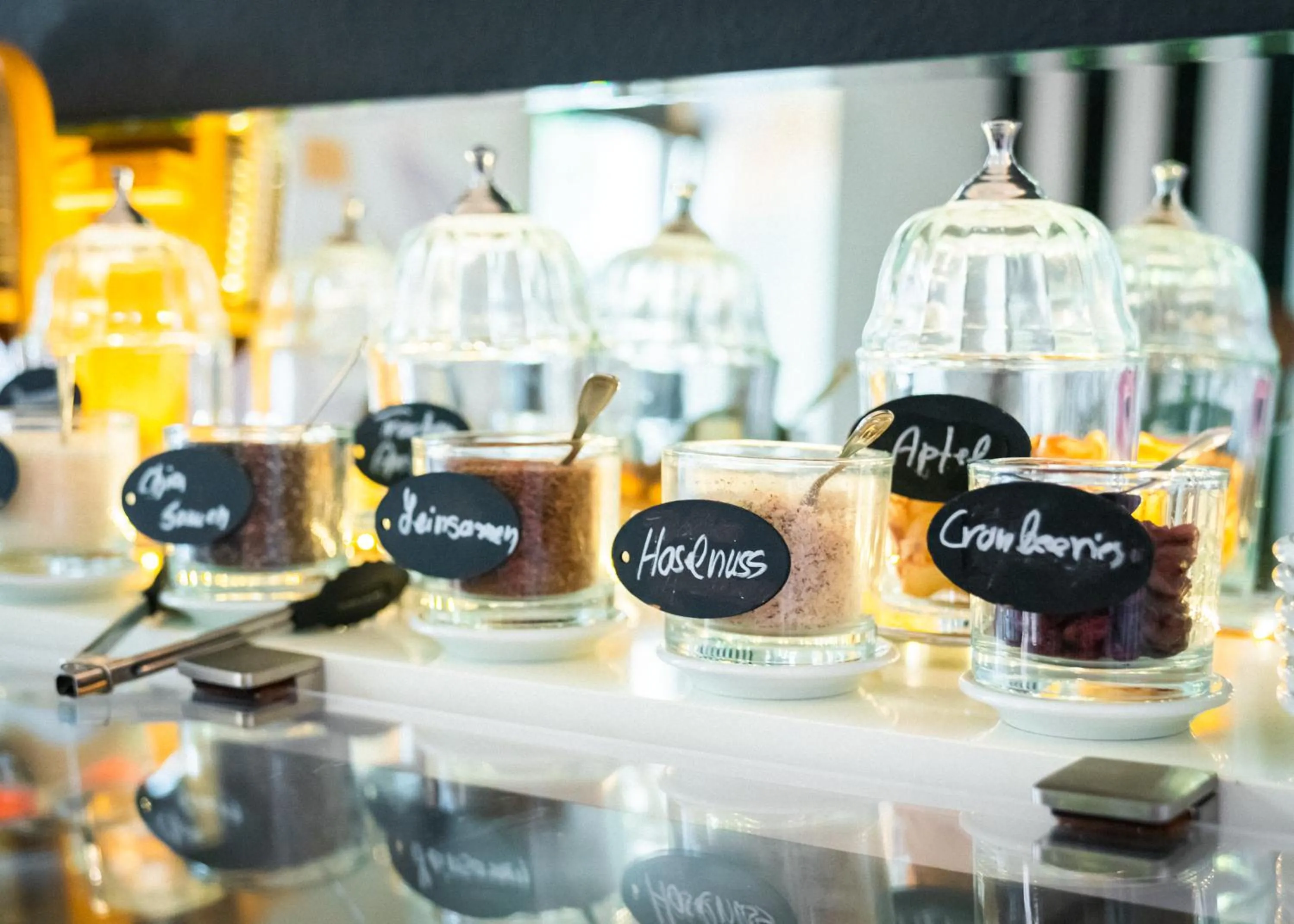 Food and drinks in Hotel Am Volksgarten