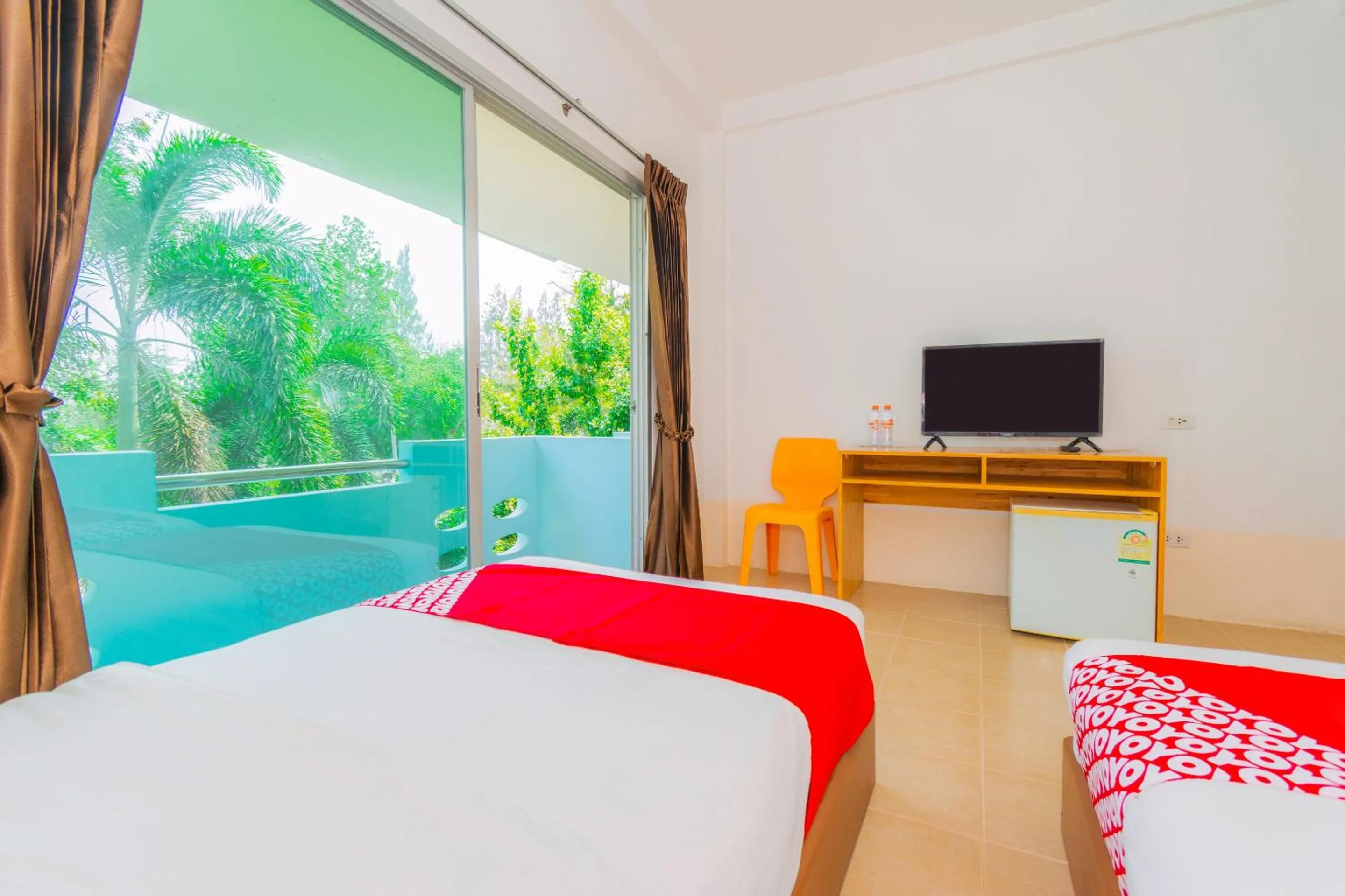 Bedroom in Koh Lak Resort