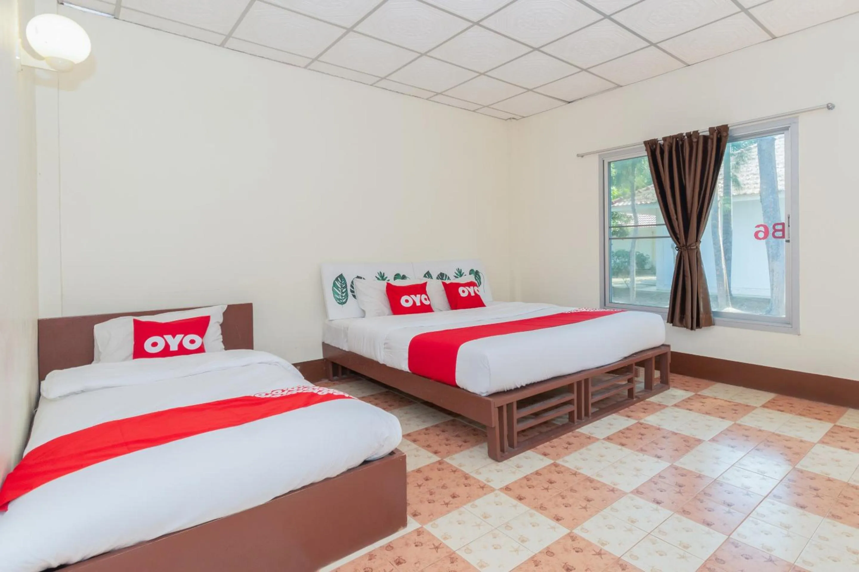 Bedroom in Koh Lak Resort