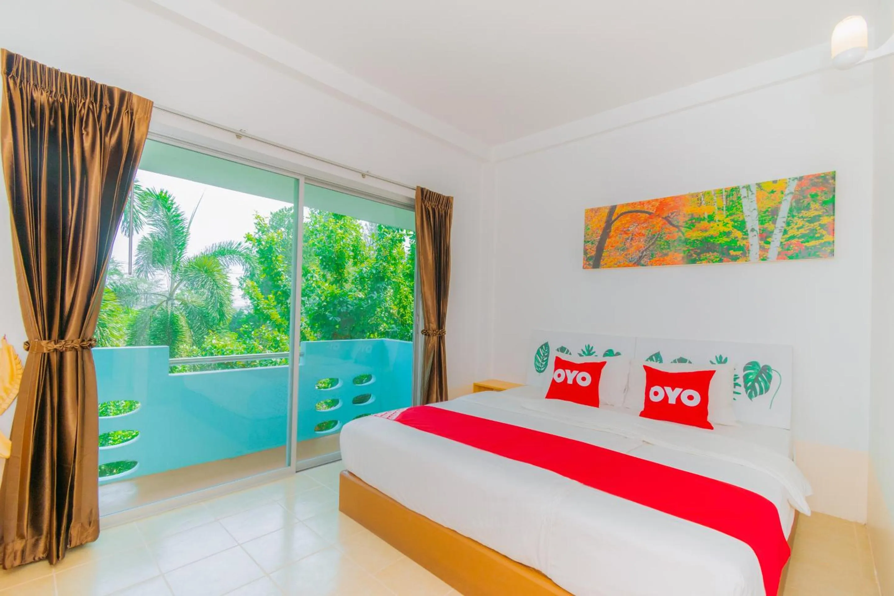 Bedroom in Koh Lak Resort