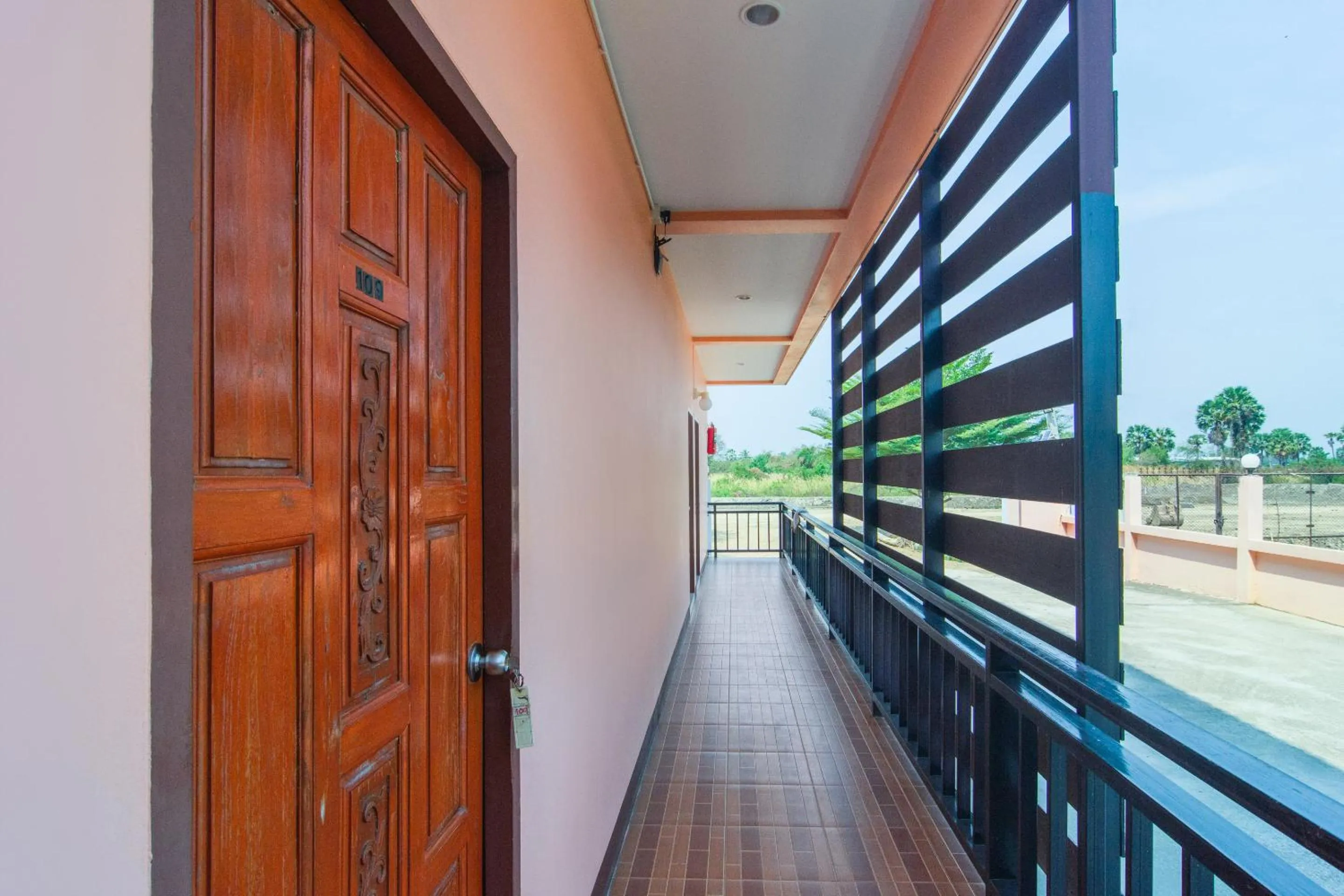 Balcony/Terrace in OYO 628 Dao Krajang