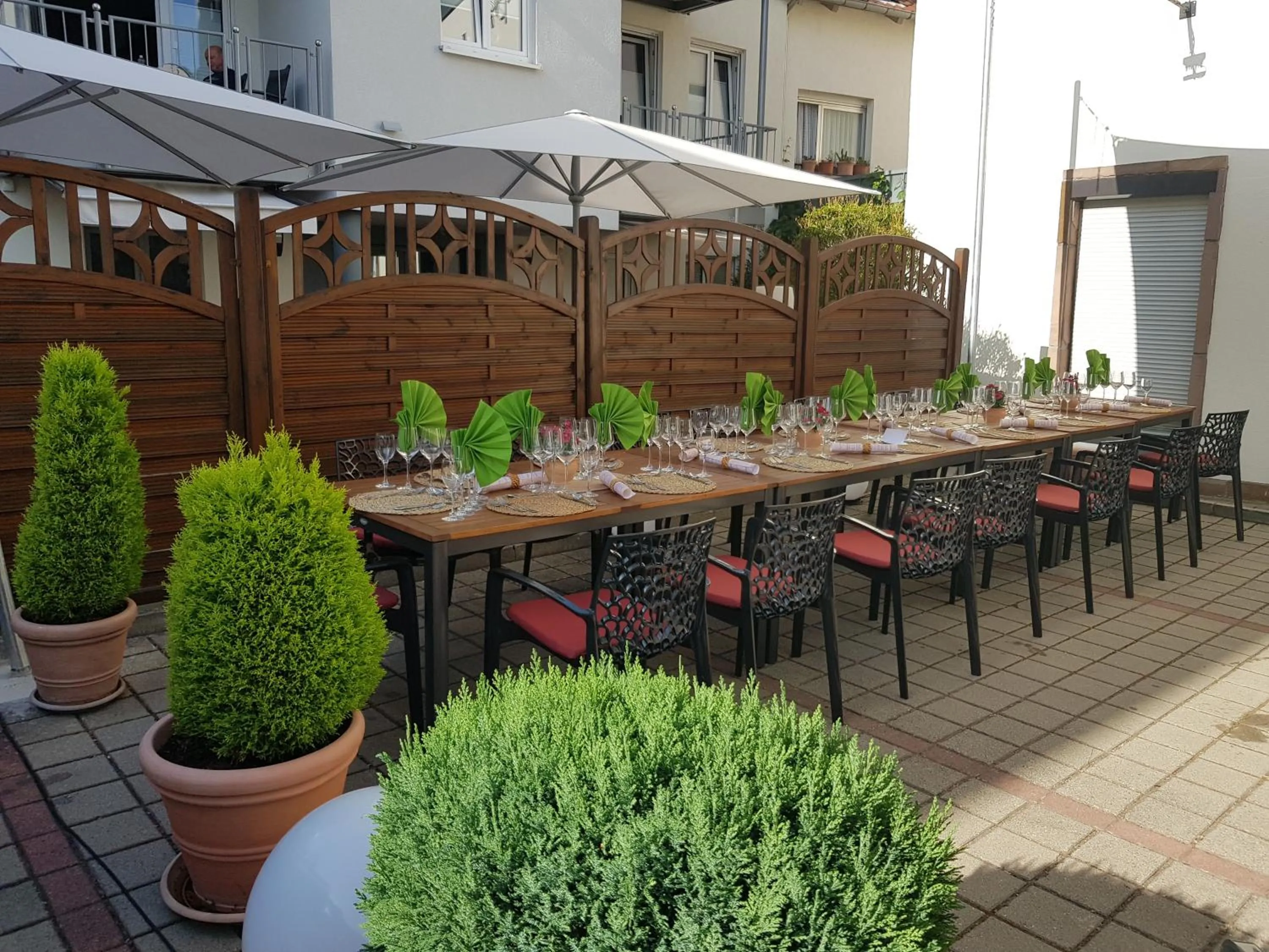 Balcony/Terrace in Hotel-Restaurant Pfälzer Hof