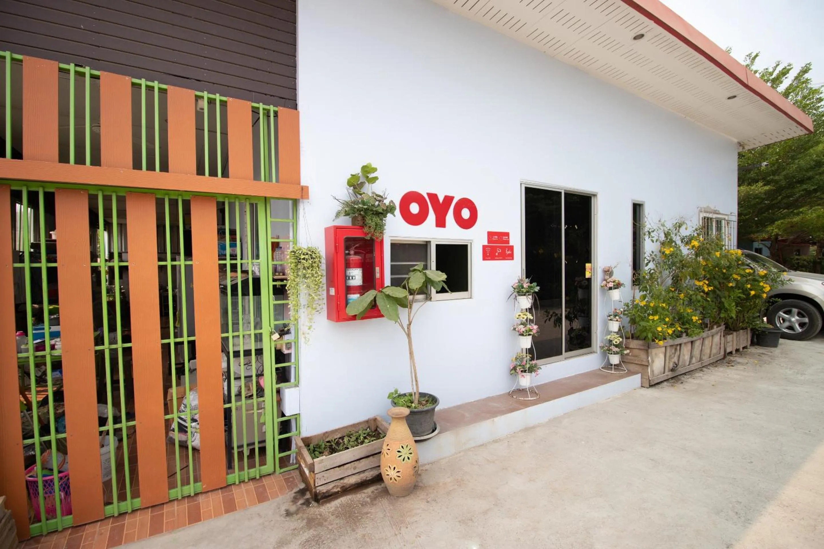 Lobby or reception in OYO 644 Pong Pai House