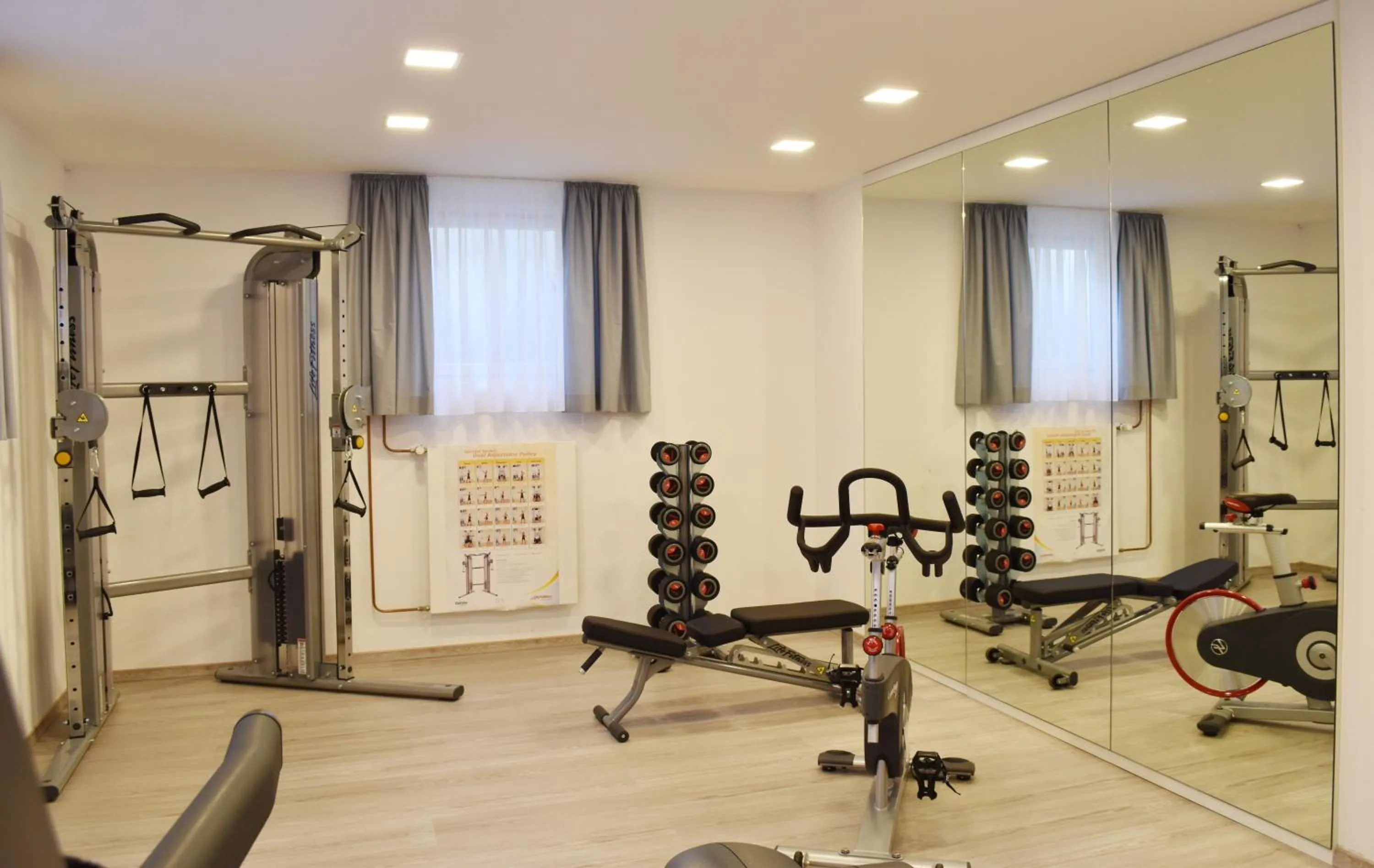 Fitness centre/facilities in Hotel Nummerhof