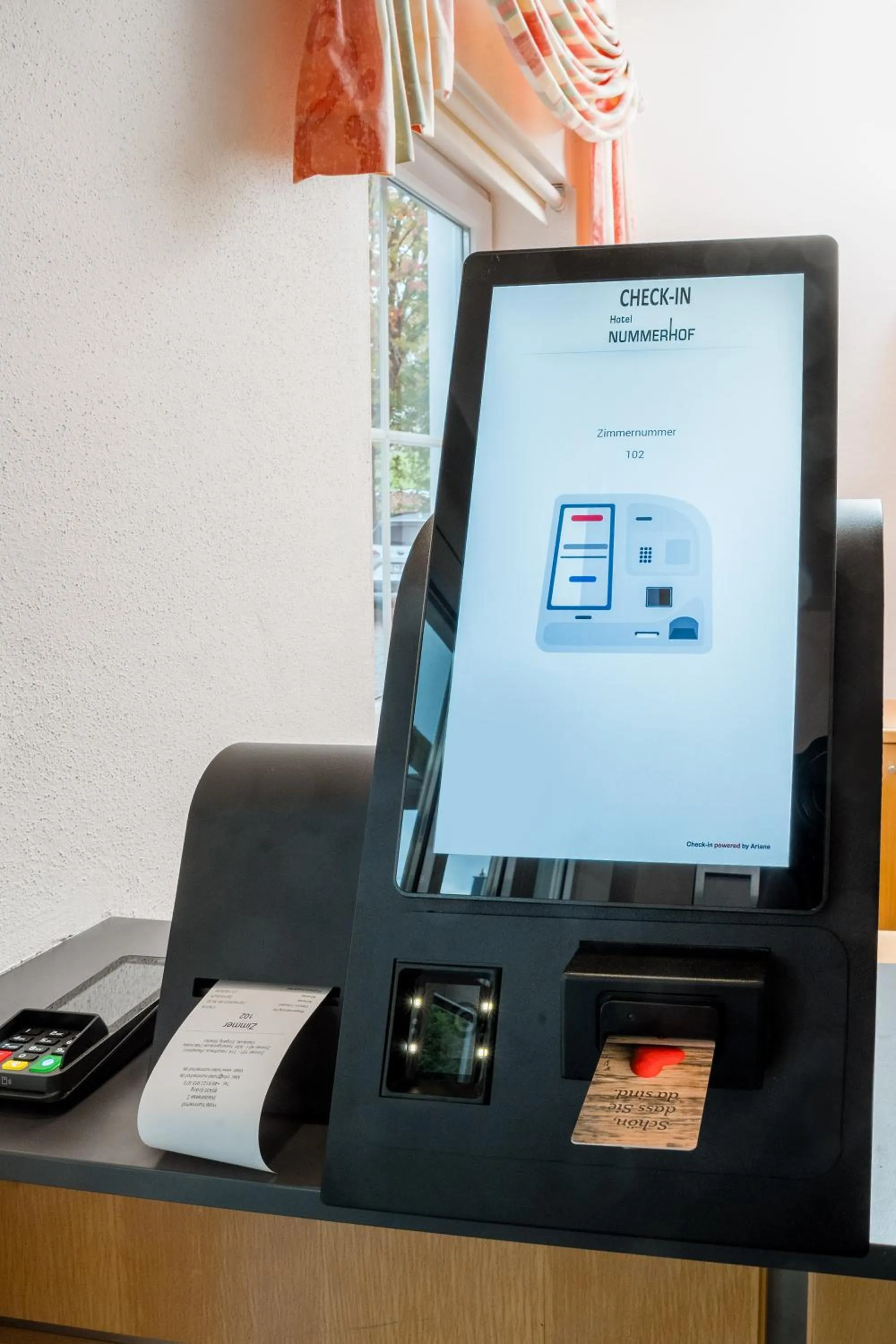 Lobby or reception in Hotel Nummerhof