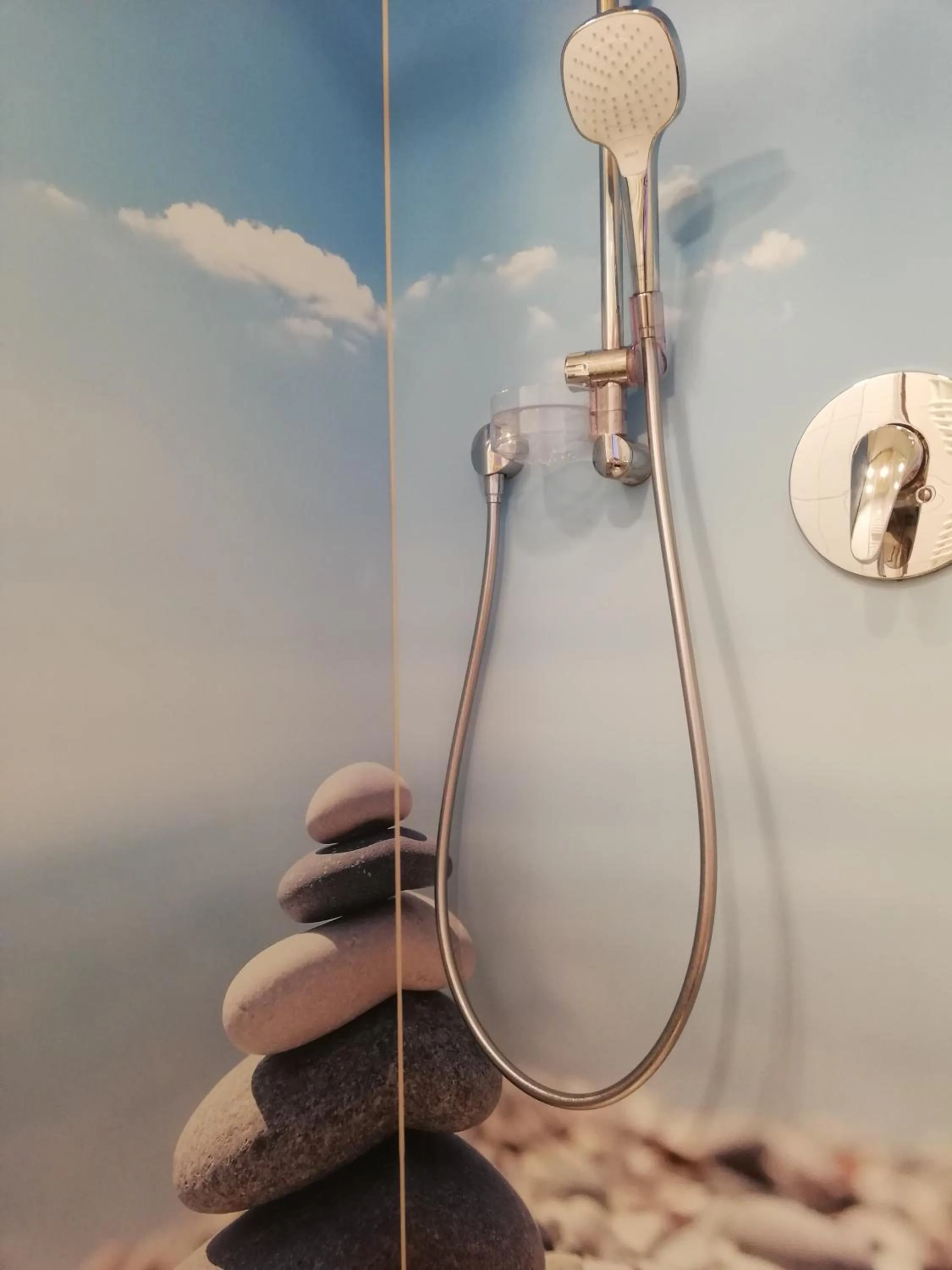 Shower in Hotel Nummerhof