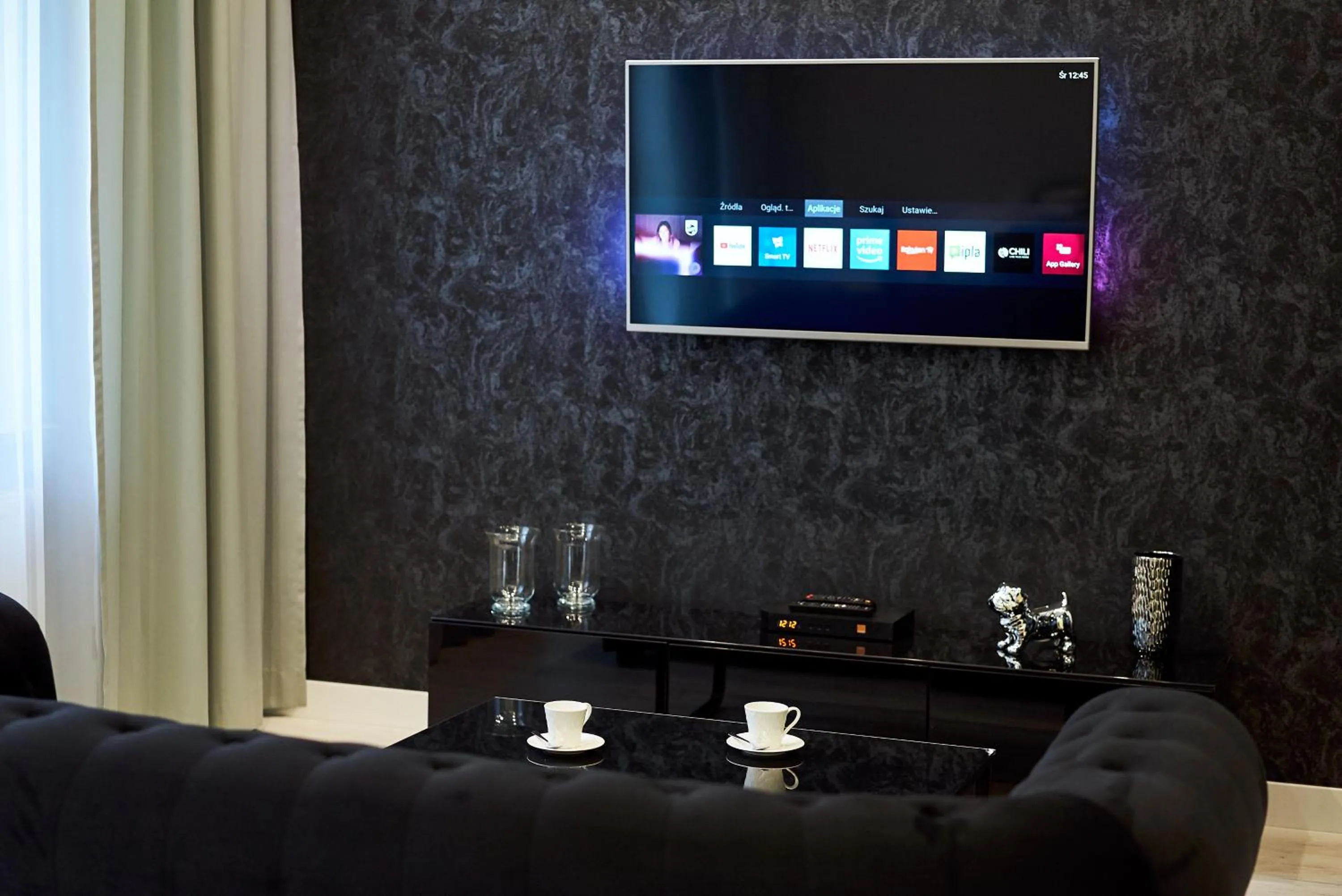 TV and multimedia in Prestige Apartamenty VINCI Centrum