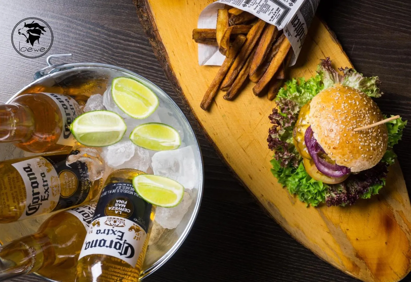 Food and drinks in Hotel Restaurant zum Löwen