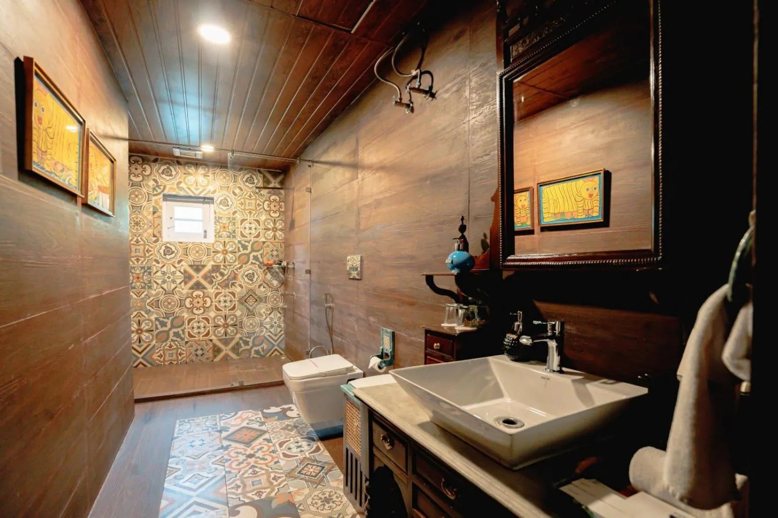 Bathroom in The Temi Bungalow South Sikkim