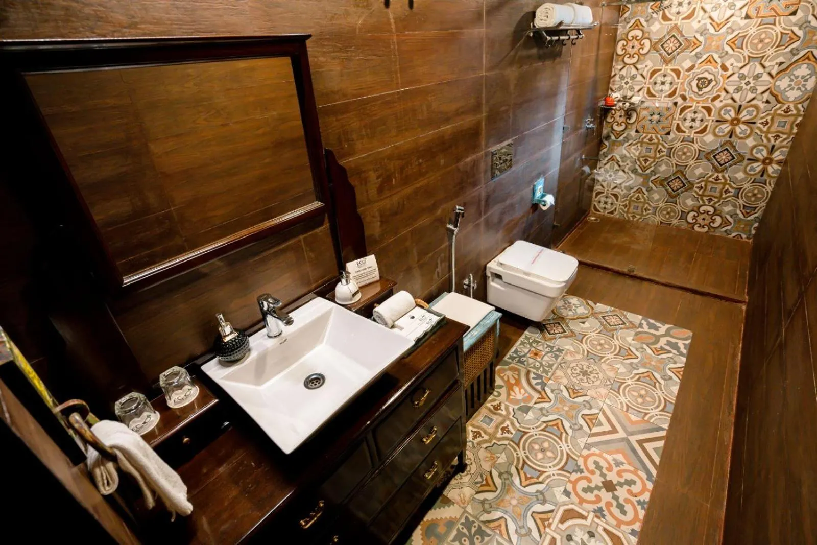 Bathroom in The Temi Bungalow South Sikkim