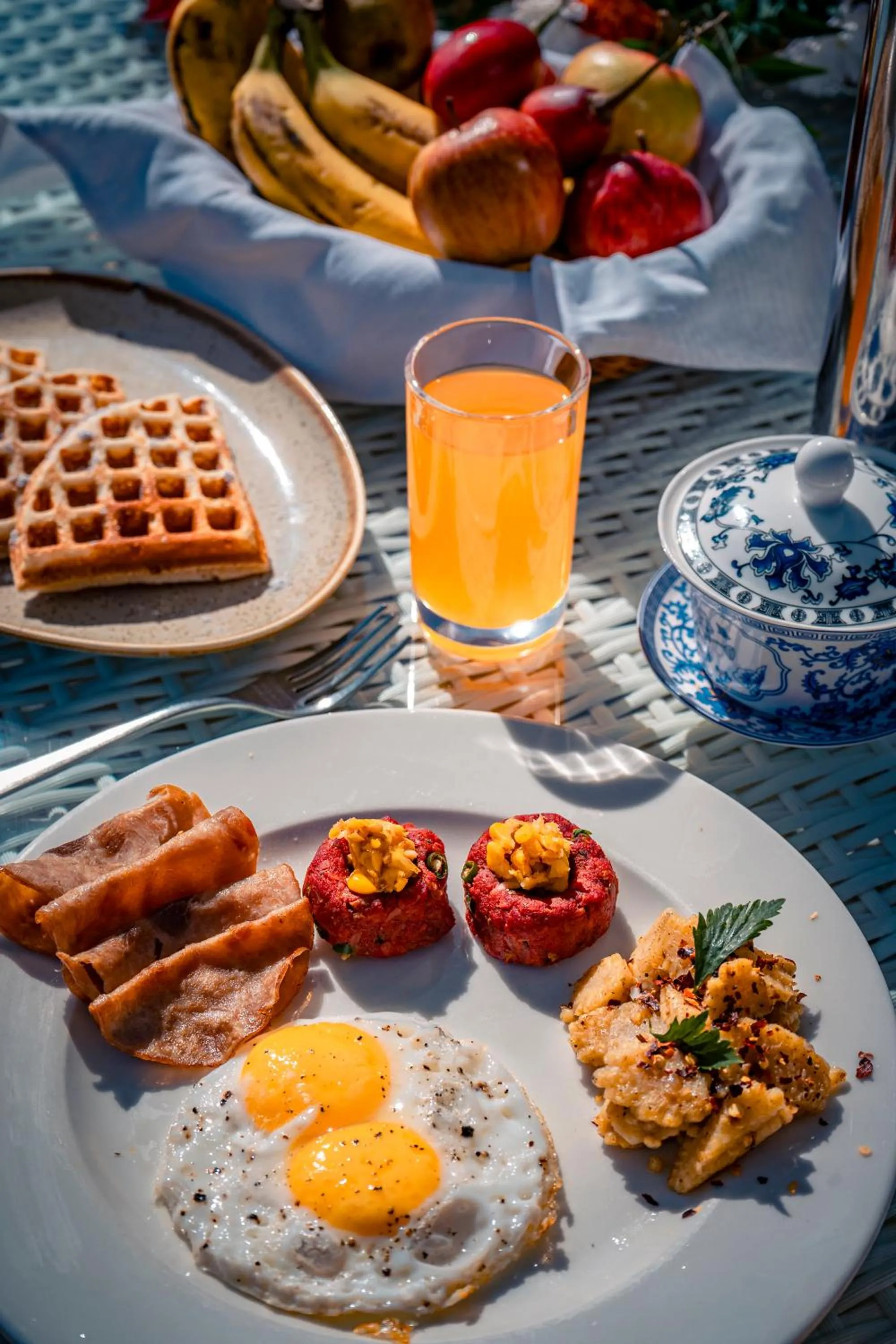 Food and drinks in The Temi Bungalow South Sikkim