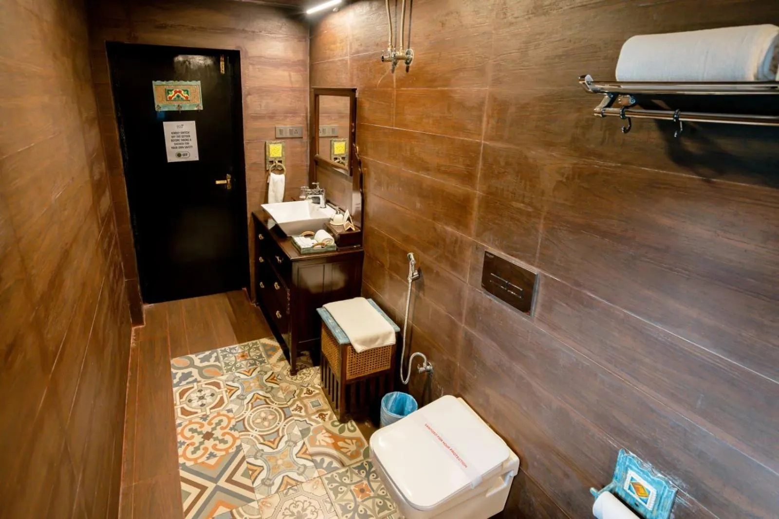 Bathroom in The Temi Bungalow South Sikkim