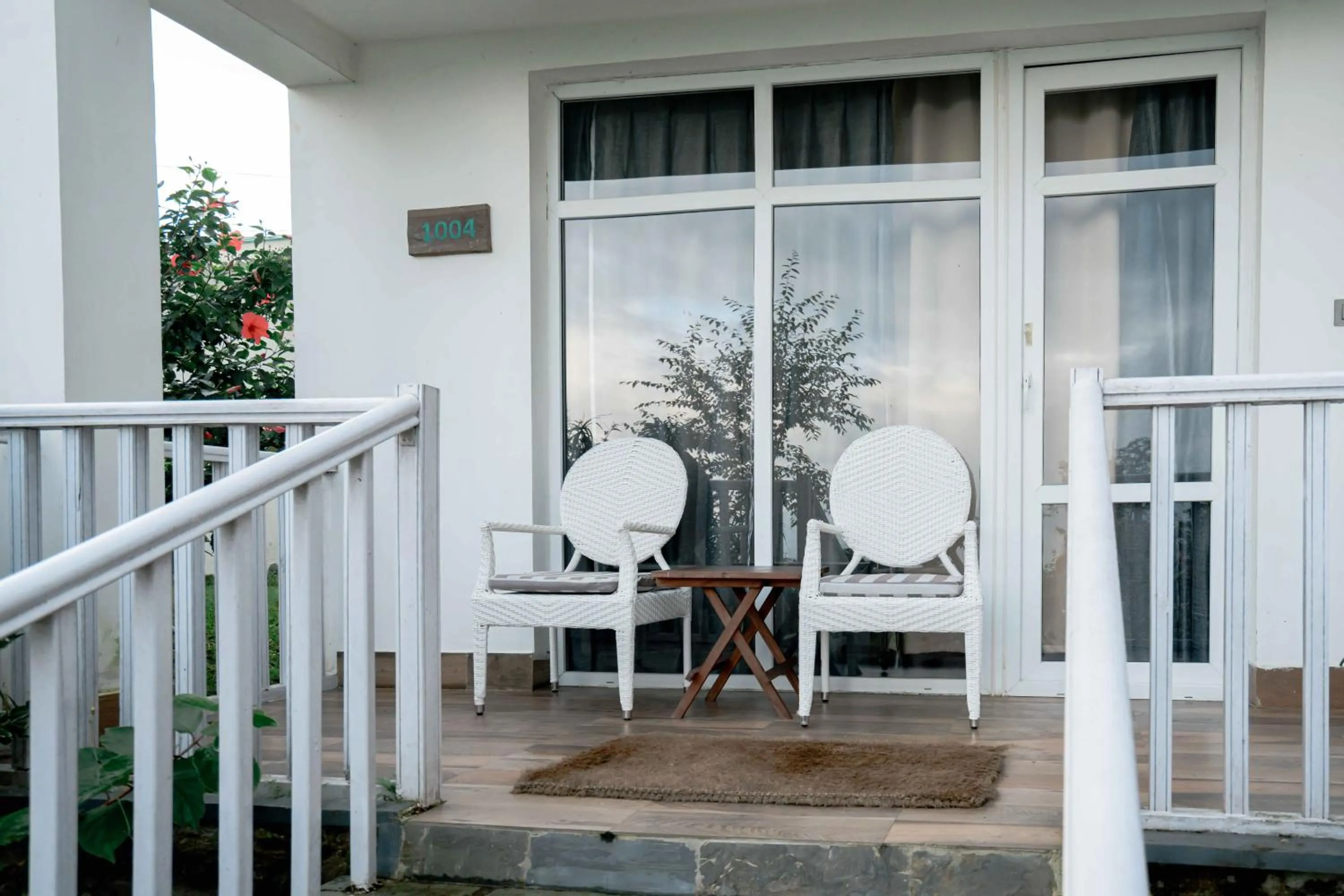 Balcony/Terrace in The Temi Bungalow South Sikkim