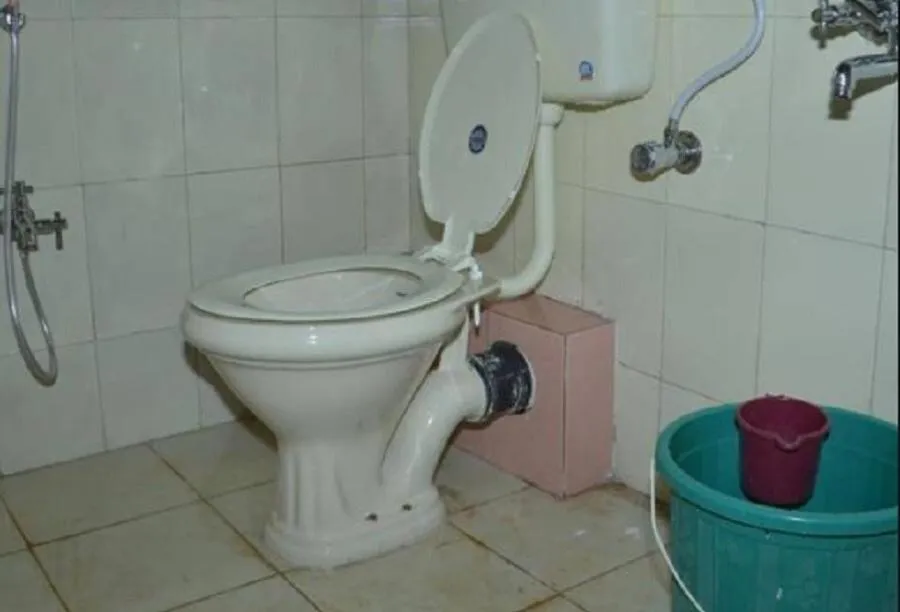 Bathroom in Hotel Manasi INN