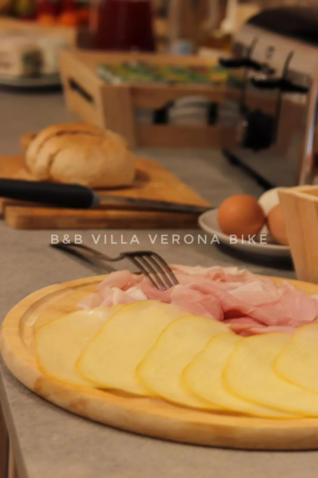 Breakfast in B&B Villa Verona Bike