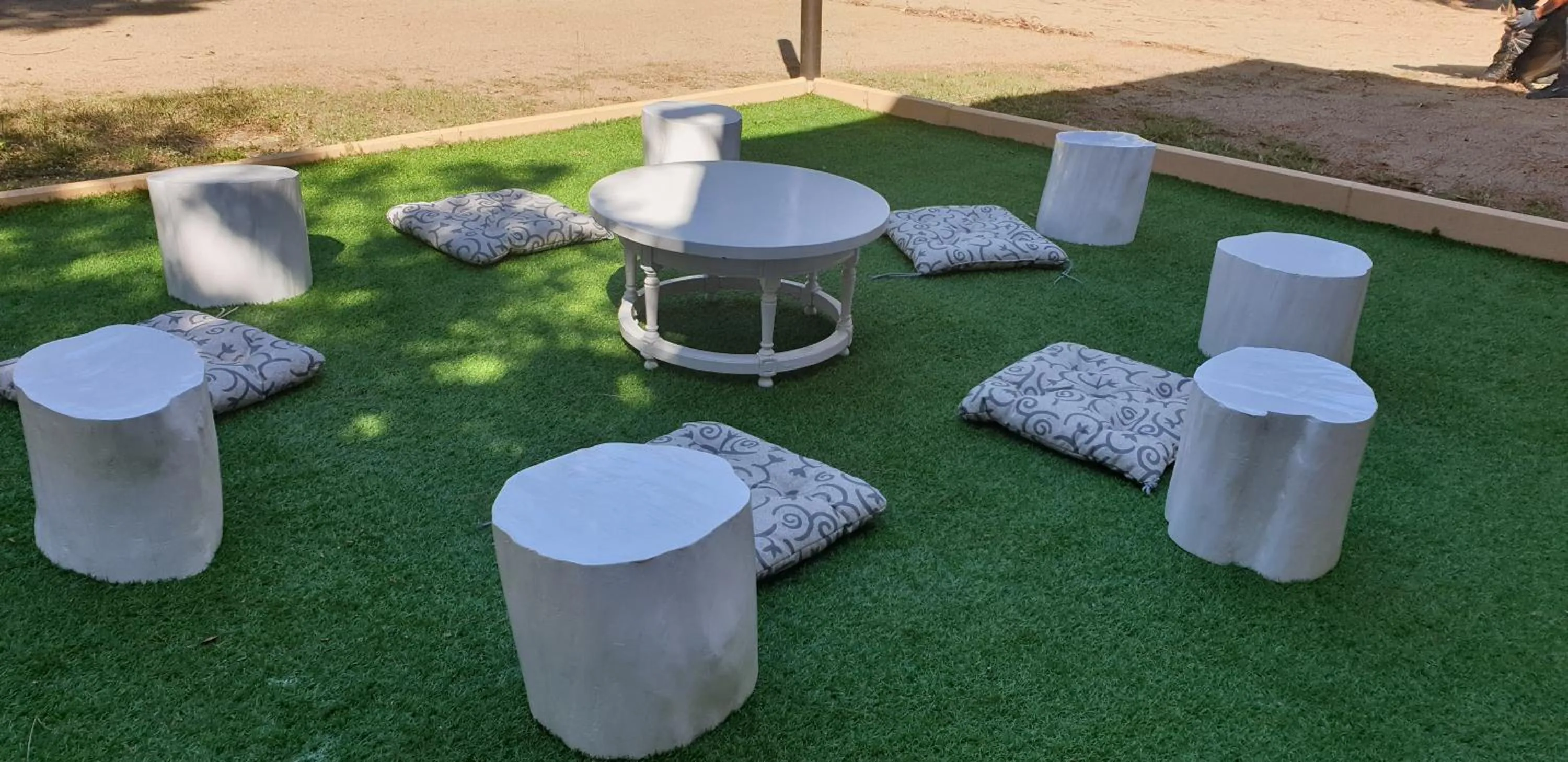 Garden in Apartamento con jardín a 11 metros de la playa. CG.