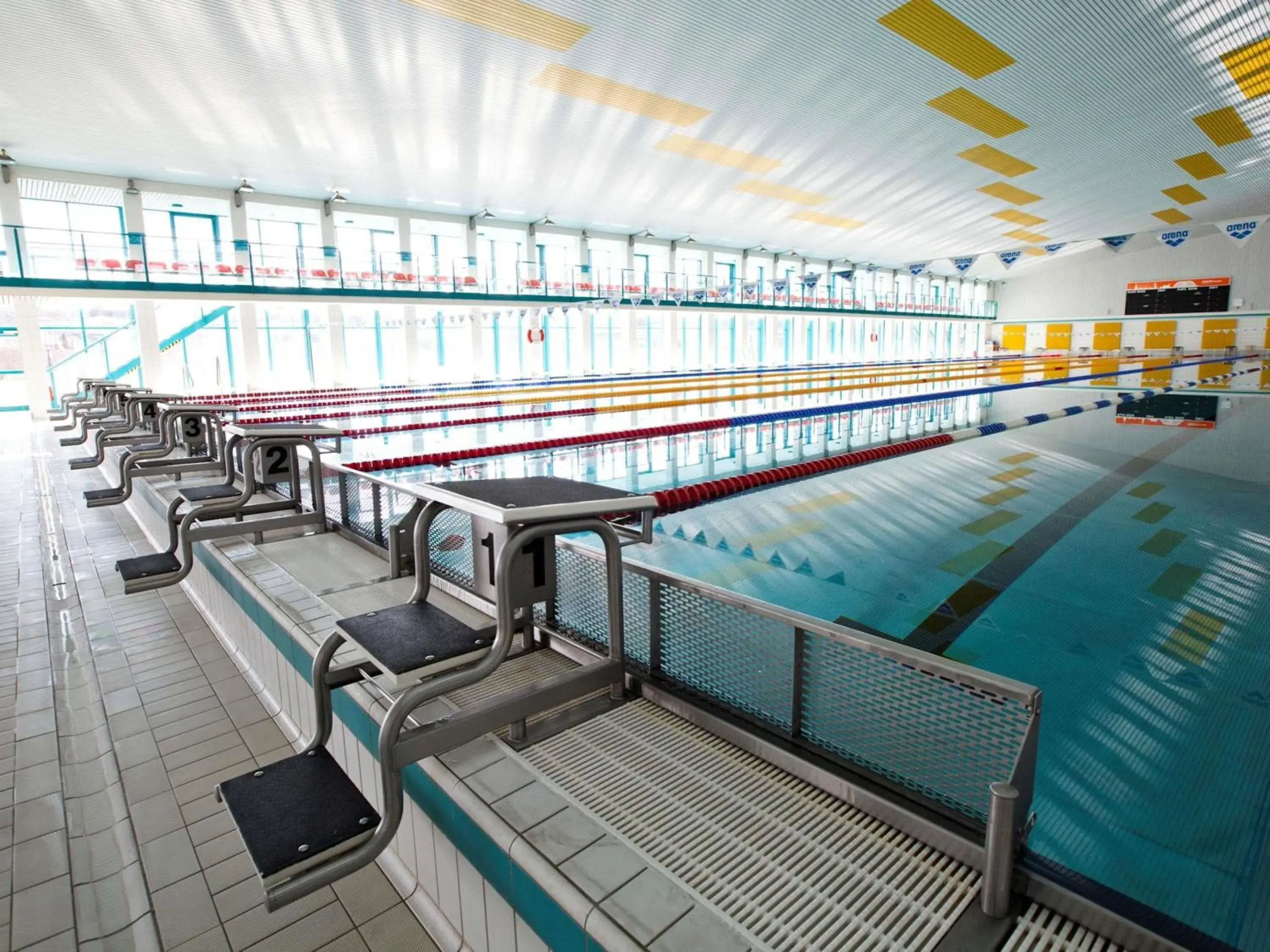 Pool view in Mercure Hotel Riesa Dresden Elbland Pool view in Mercure Hotel Riesa Dresden Elbland