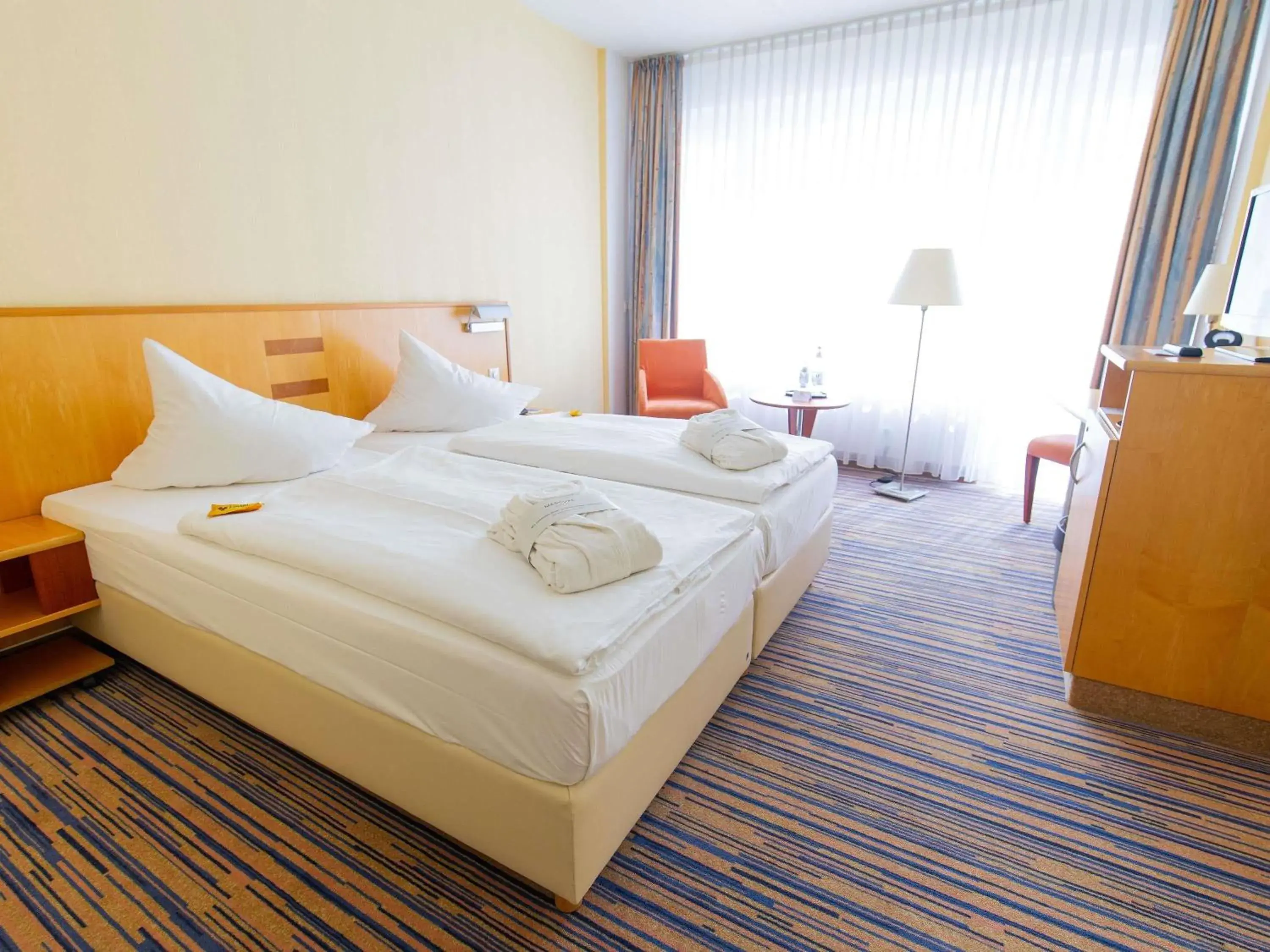 Bedroom, Bed in Mercure Hotel Riesa Dresden Elbland Bedroom, Bed in Mercure Hotel Riesa Dresden Elbland