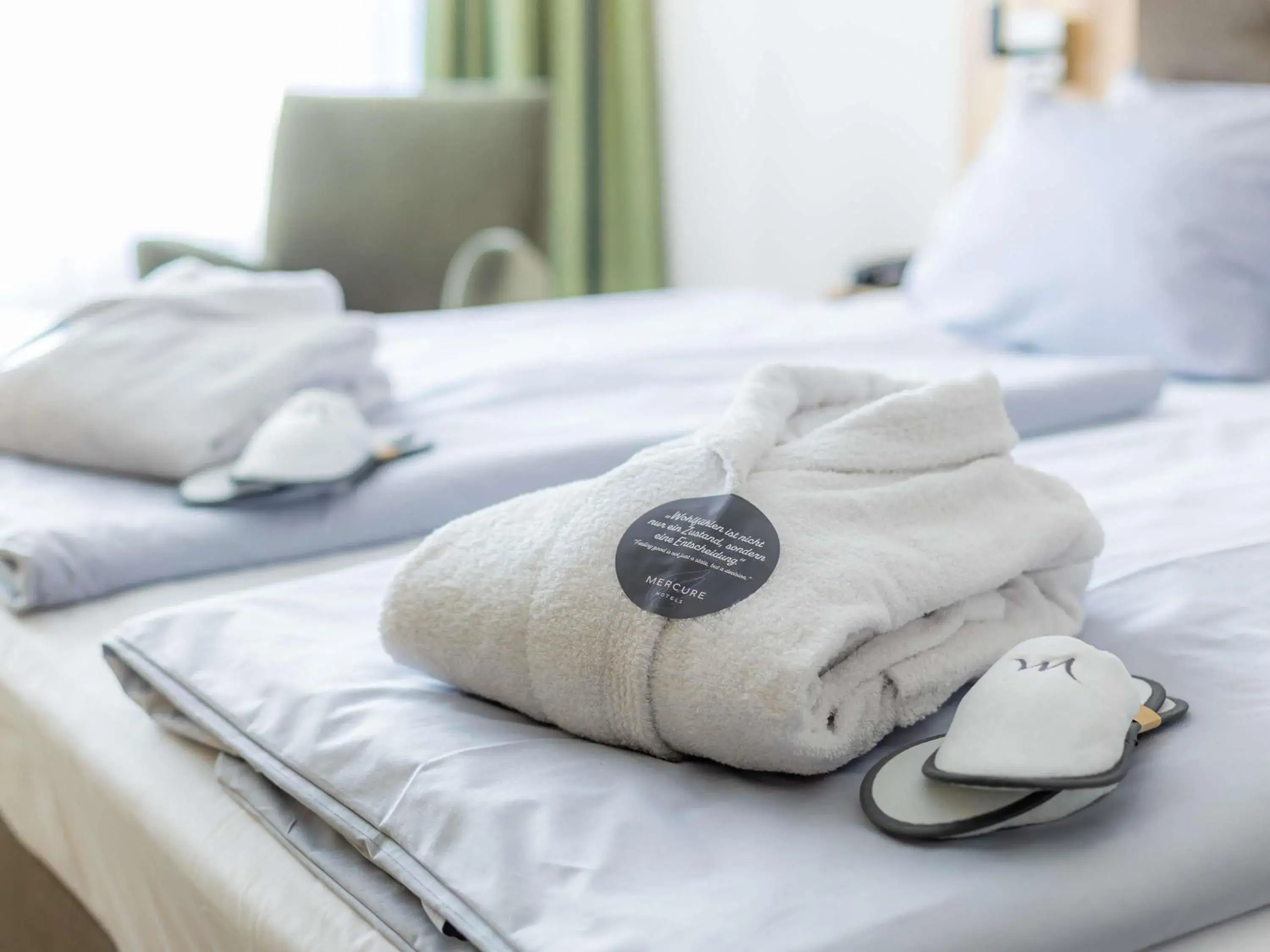 Bedroom, Bed in Mercure Hotel Riesa Dresden Elbland Bedroom, Bed in Mercure Hotel Riesa Dresden Elbland